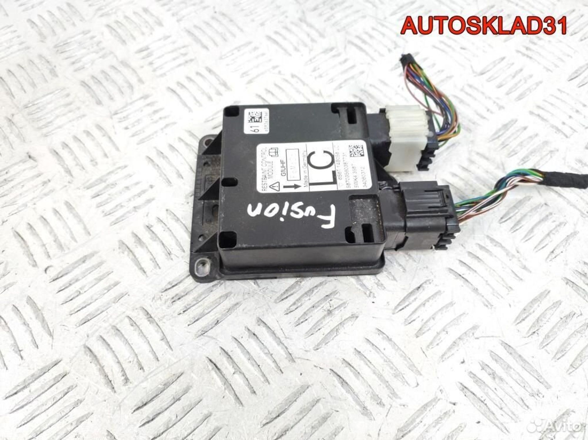 Блок управления AIR BAG Ford Fiesta 6S6T14B056LC, 600 рублей, Дубовое