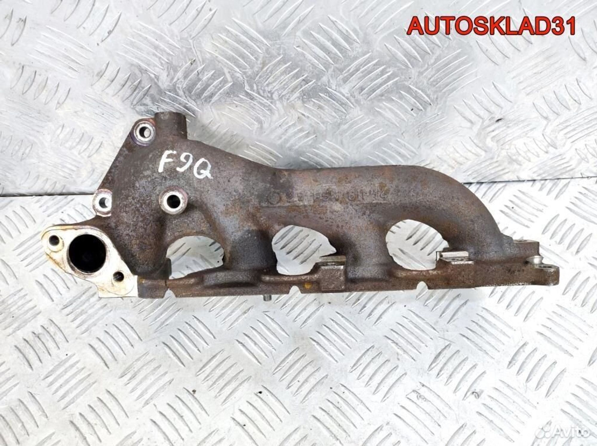 Коллектор выпускной Renault Scenic 2 F9Q 8200426549, 2100 рублей, Дубовое