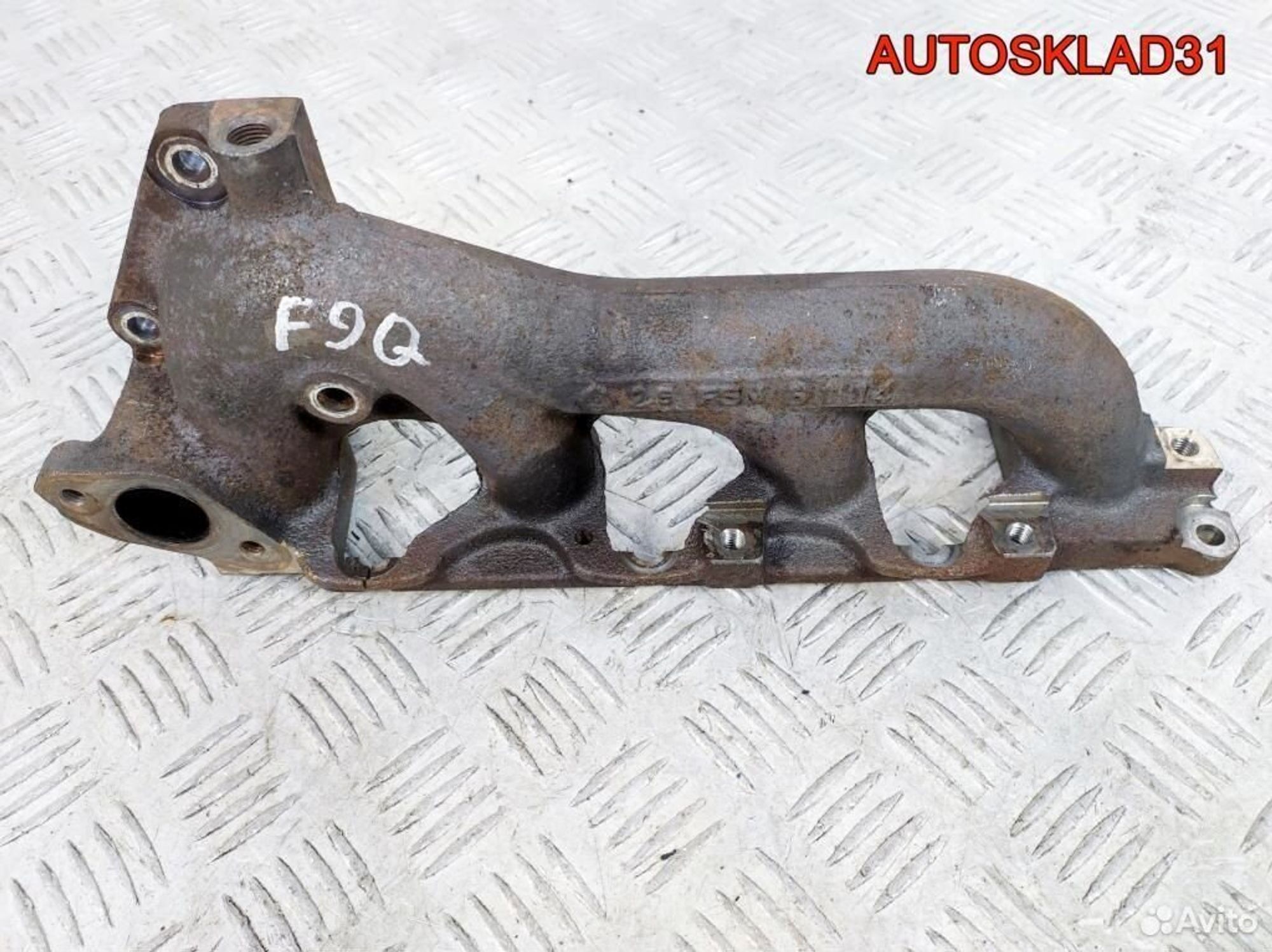 Коллектор выпускной Renault Scenic 2 F9Q 8200426549, 2100 рублей, Дубовое