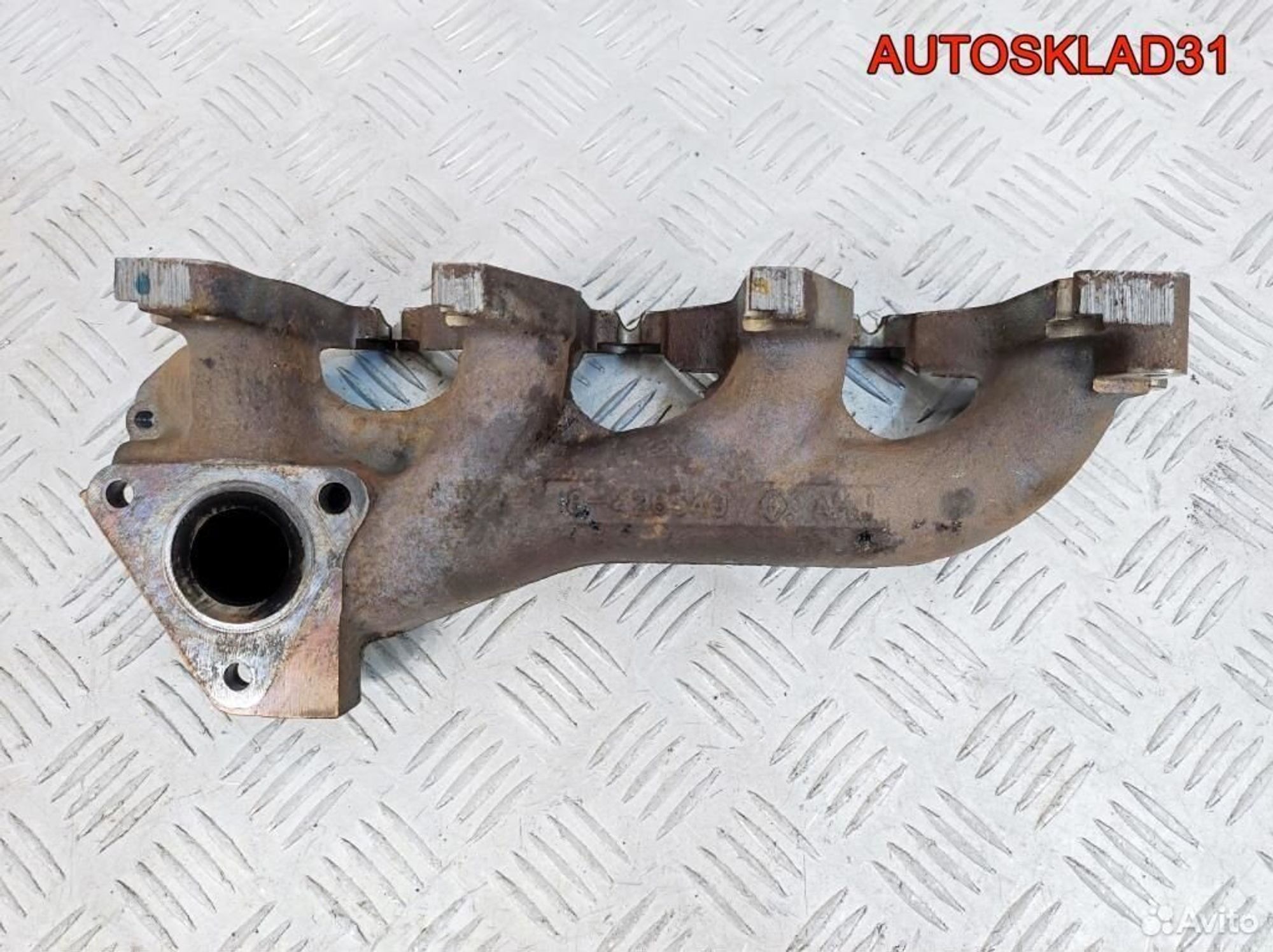 Коллектор выпускной Renault Scenic 2 F9Q 8200426549, 2100 рублей, Дубовое