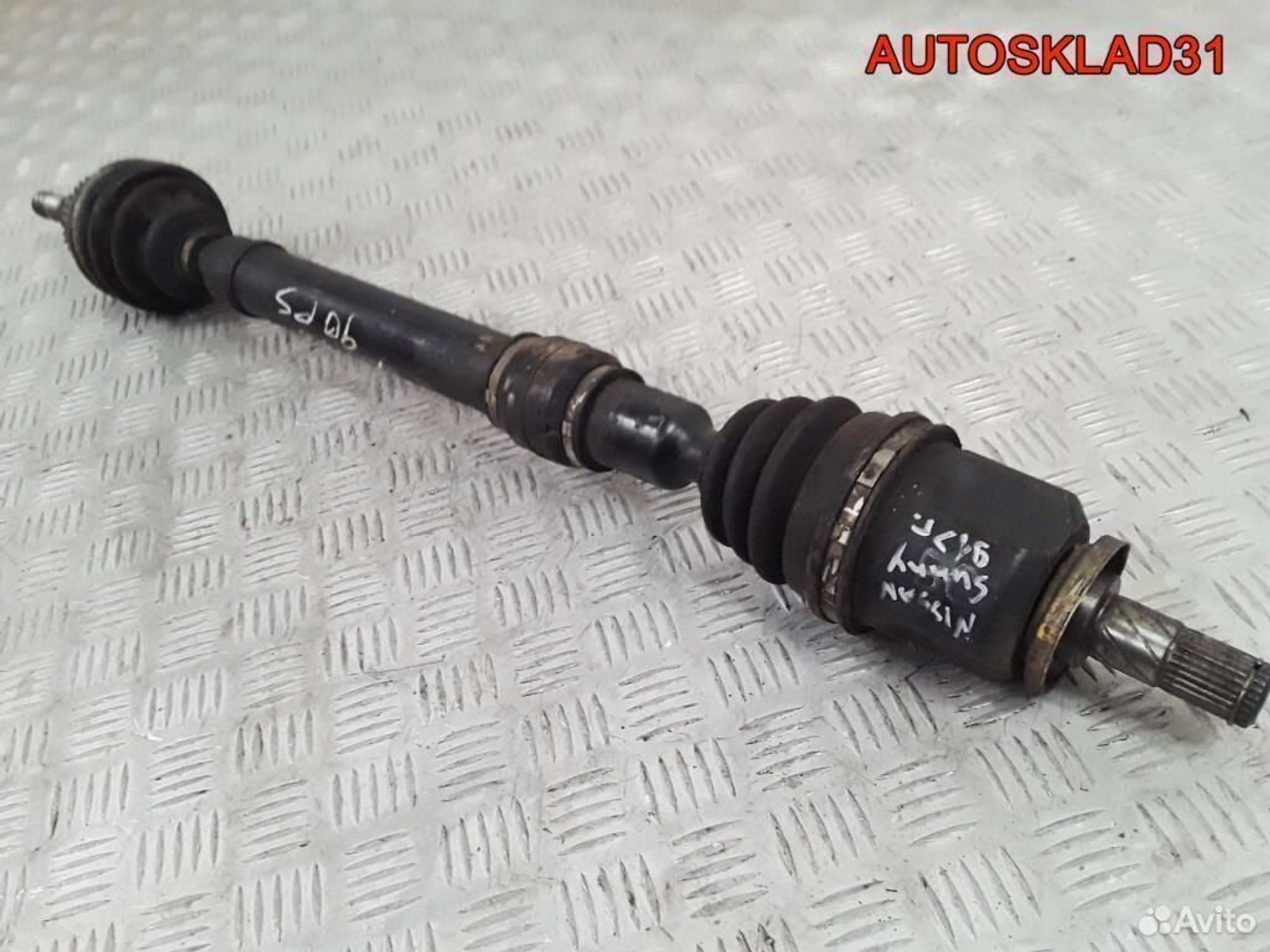 Полуось передняя левая Nissan Sunny Y10 3910060Y00, 3300 рублей, Дубовое
