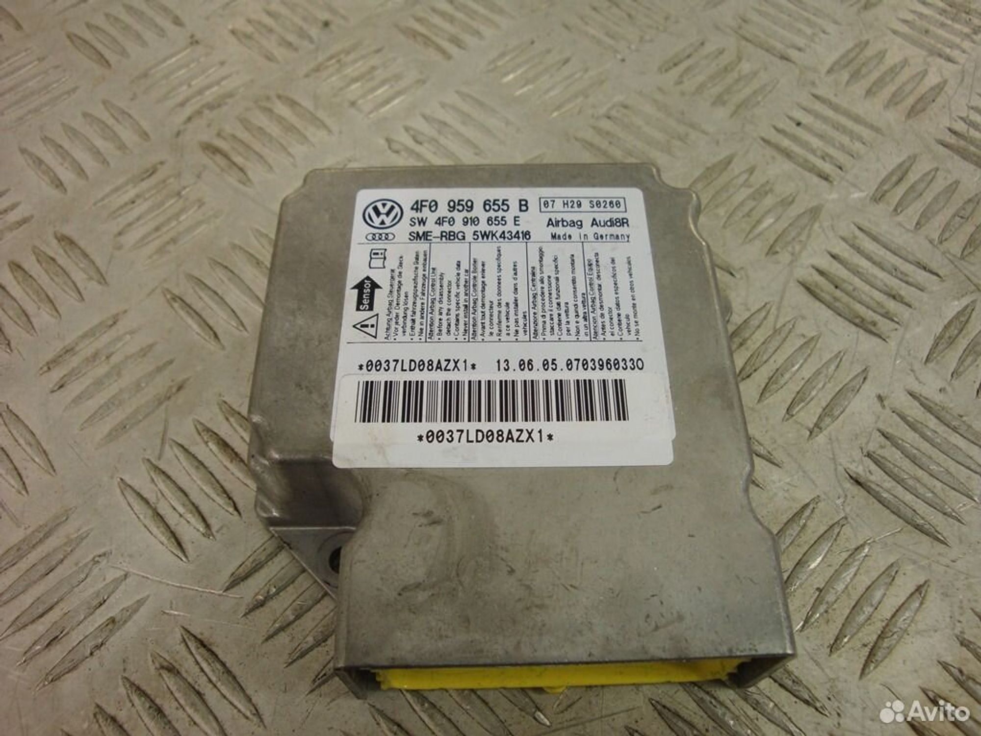 Блок управления AIR BAG Audi A6 C6 4F0959655B, 900 рублей, Дубовое