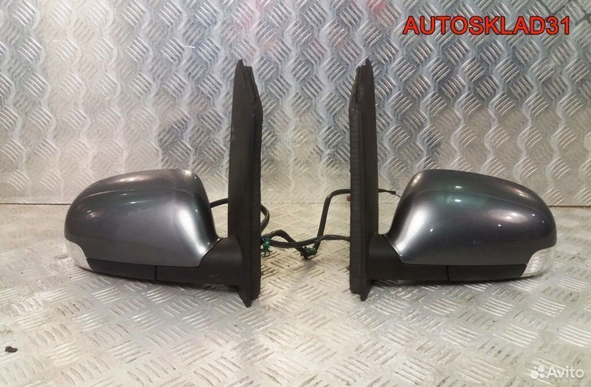 Зеркала Volkswagen Touran 1T1857507F9B9, 3600 рублей, Дубовое