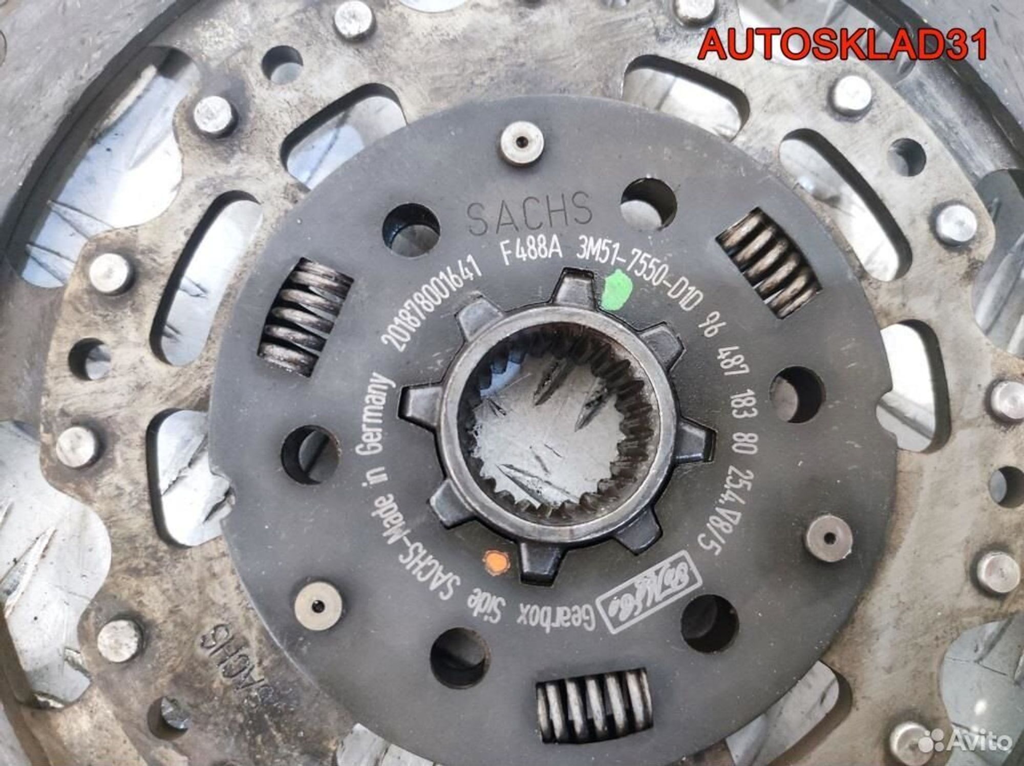 Маховик в сборе со сцеплением Ford Focus 2 1669556, 6300 рублей, Дубовое