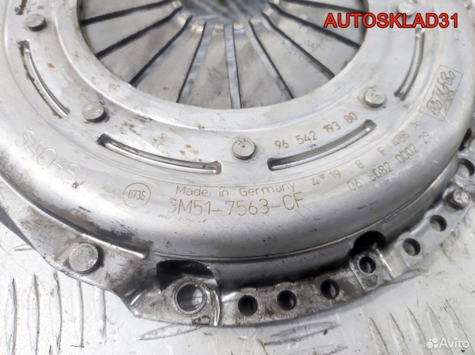 Маховик в сборе со сцеплением Ford Focus 2 1669556, 6300 рублей, Дубовое