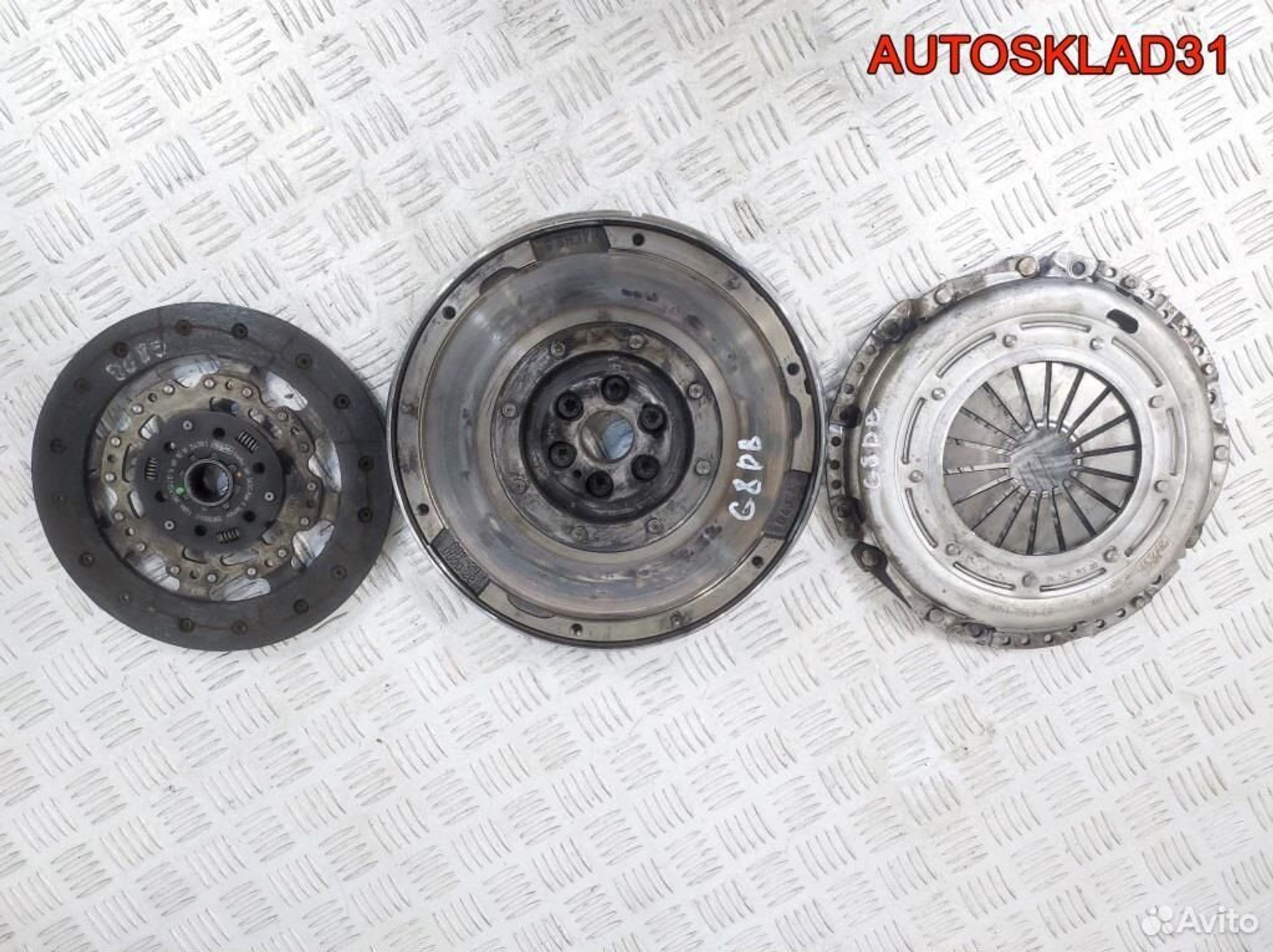 Маховик в сборе со сцеплением Ford Focus 2 1669556, 6300 рублей, Дубовое