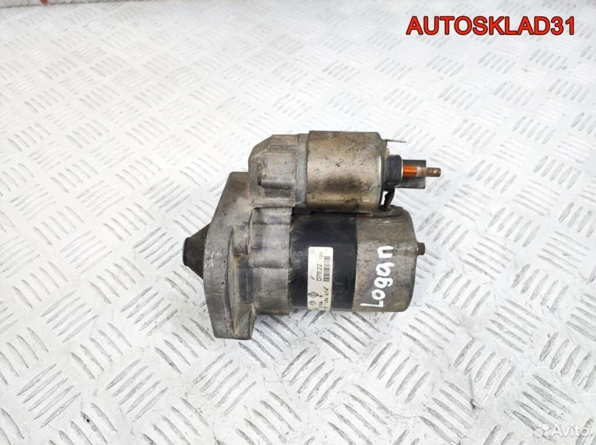 Стартер Renault Logan 1.6 K4M 105119F Бензин, 3600 рублей, Дубовое