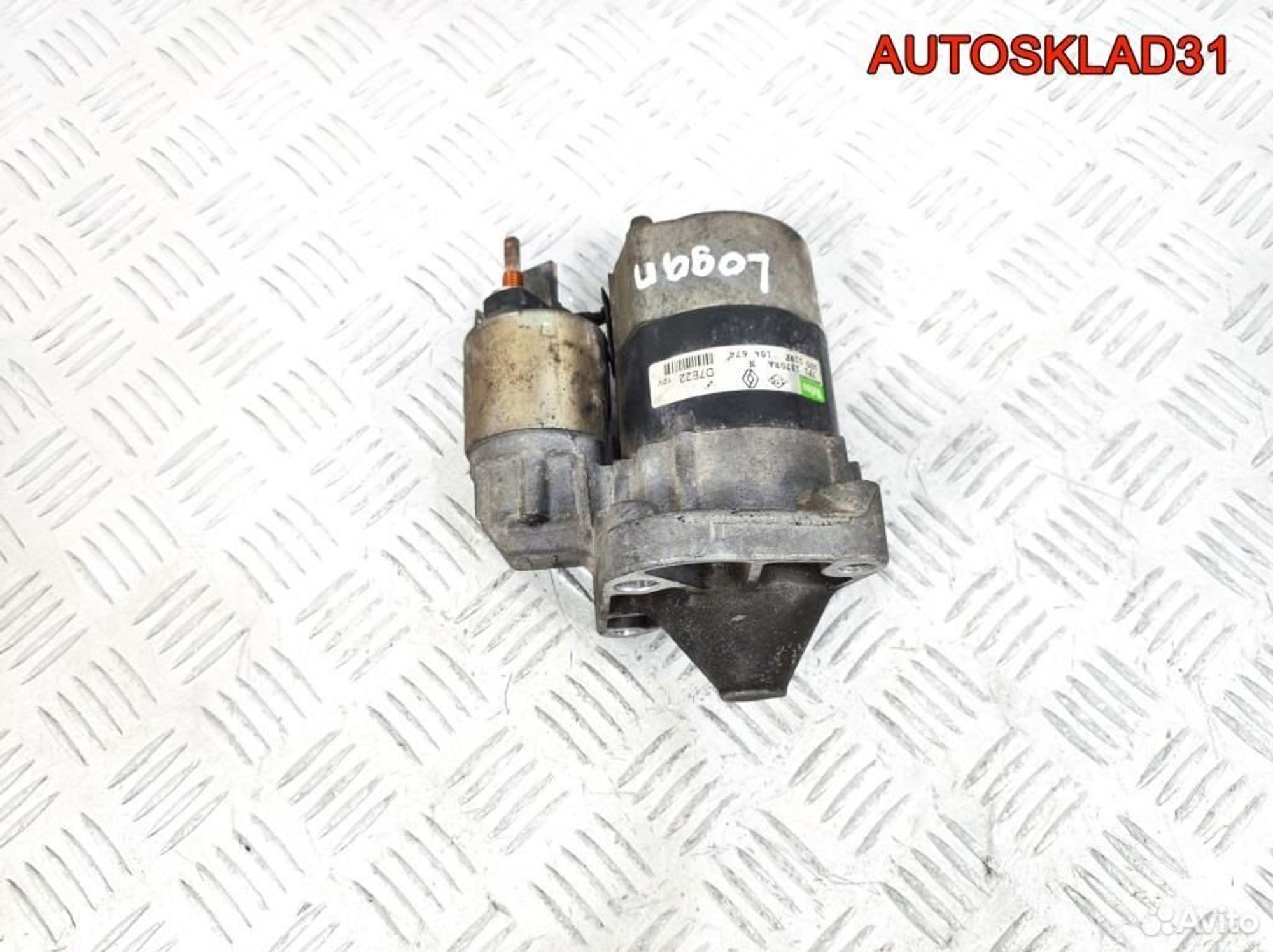 Стартер Renault Logan 1.6 K4M 105119F Бензин, 3600 рублей, Дубовое