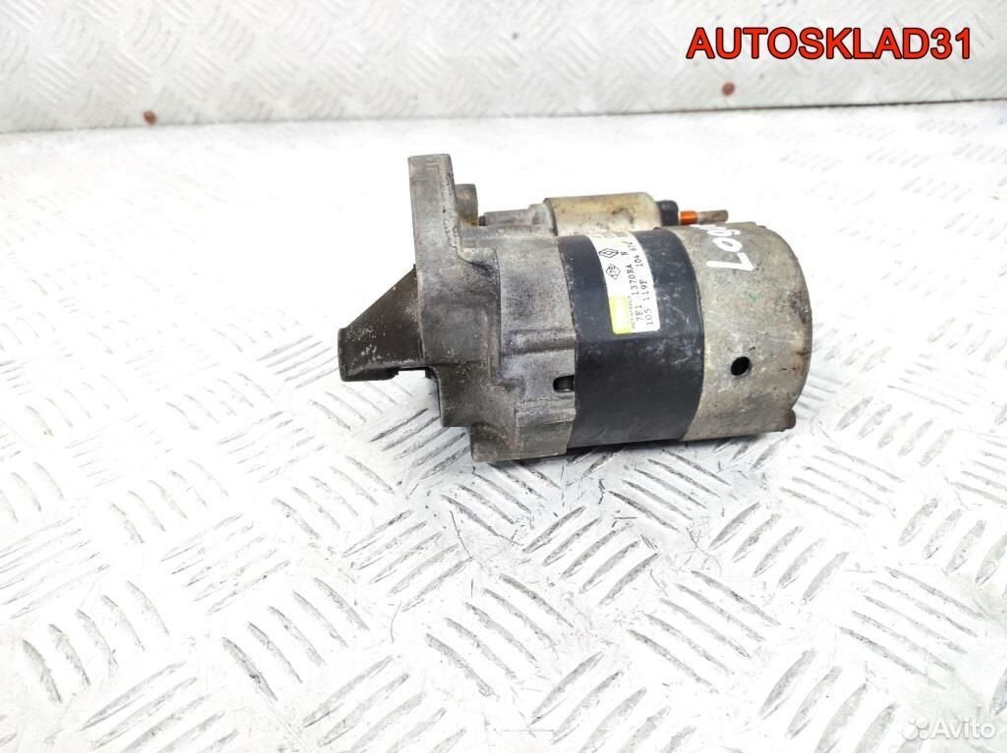 Стартер Renault Logan 1.6 K4M 105119F Бензин, 3600 рублей, Дубовое