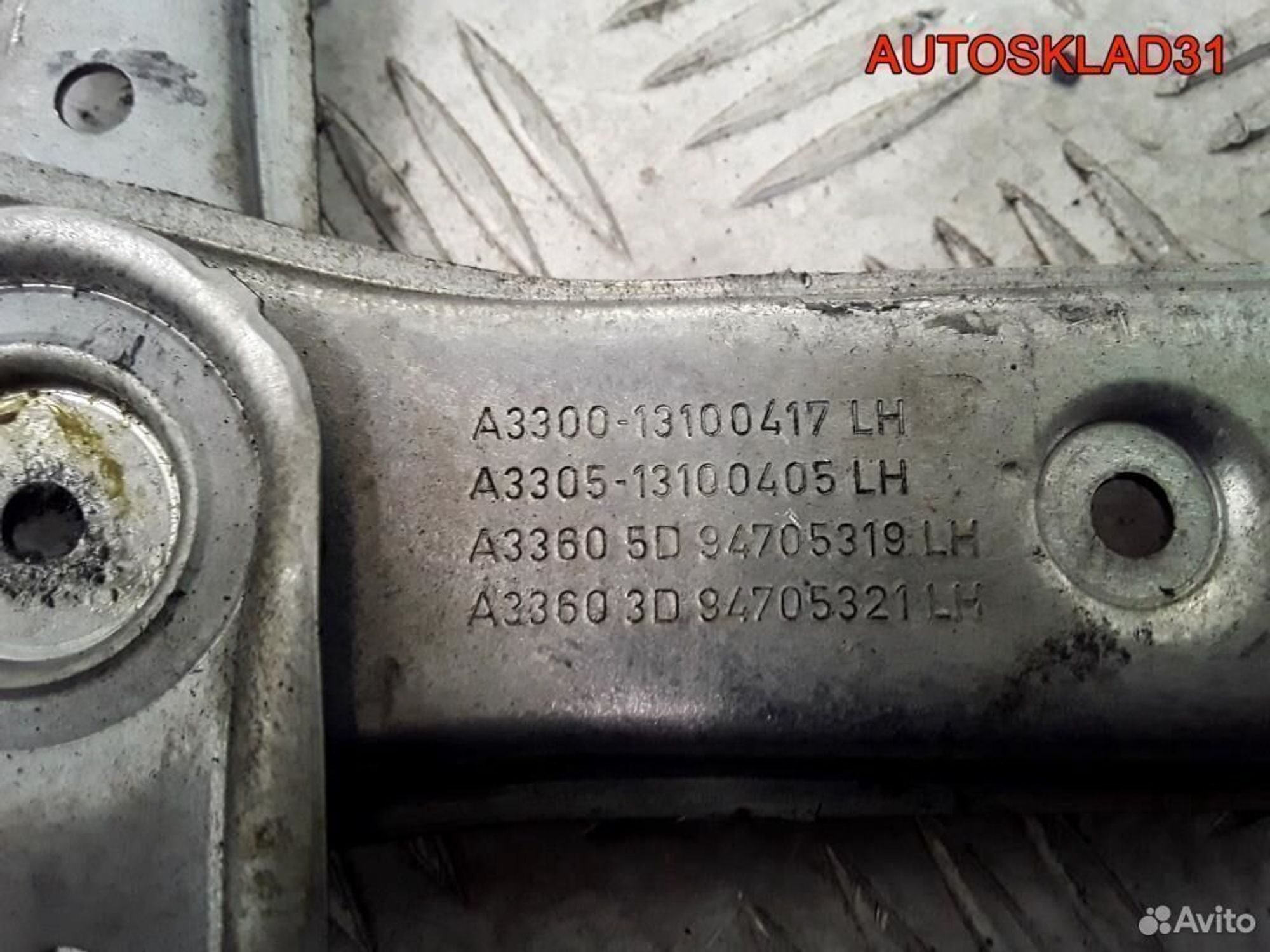 Механизм стеклоподъемника Opel Astra H 13100417, 1800 рублей, Дубовое