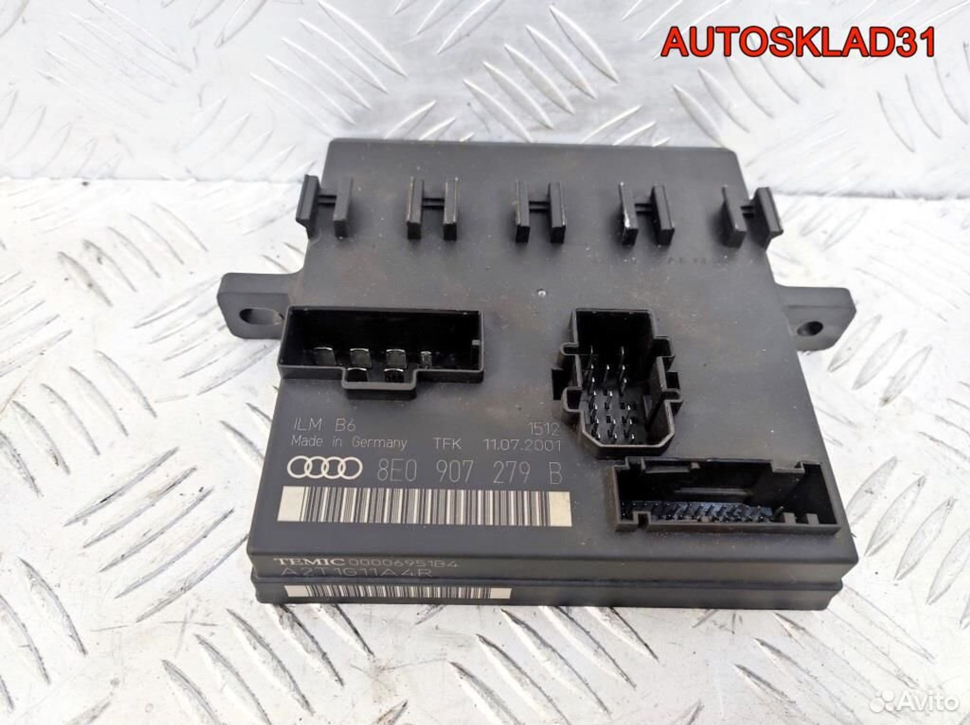 Блок комфорта Audi A4 B6 8E0907279B, 1500 рублей, Дубовое