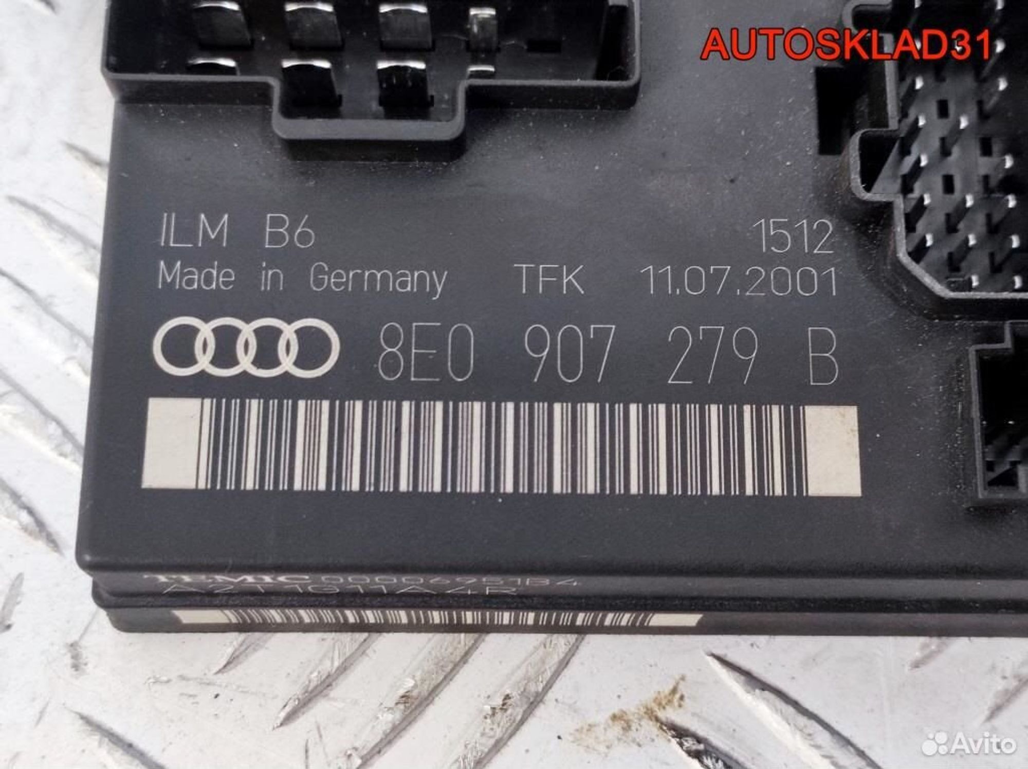 Блок комфорта Audi A4 B6 8E0907279B, 1500 рублей, Дубовое