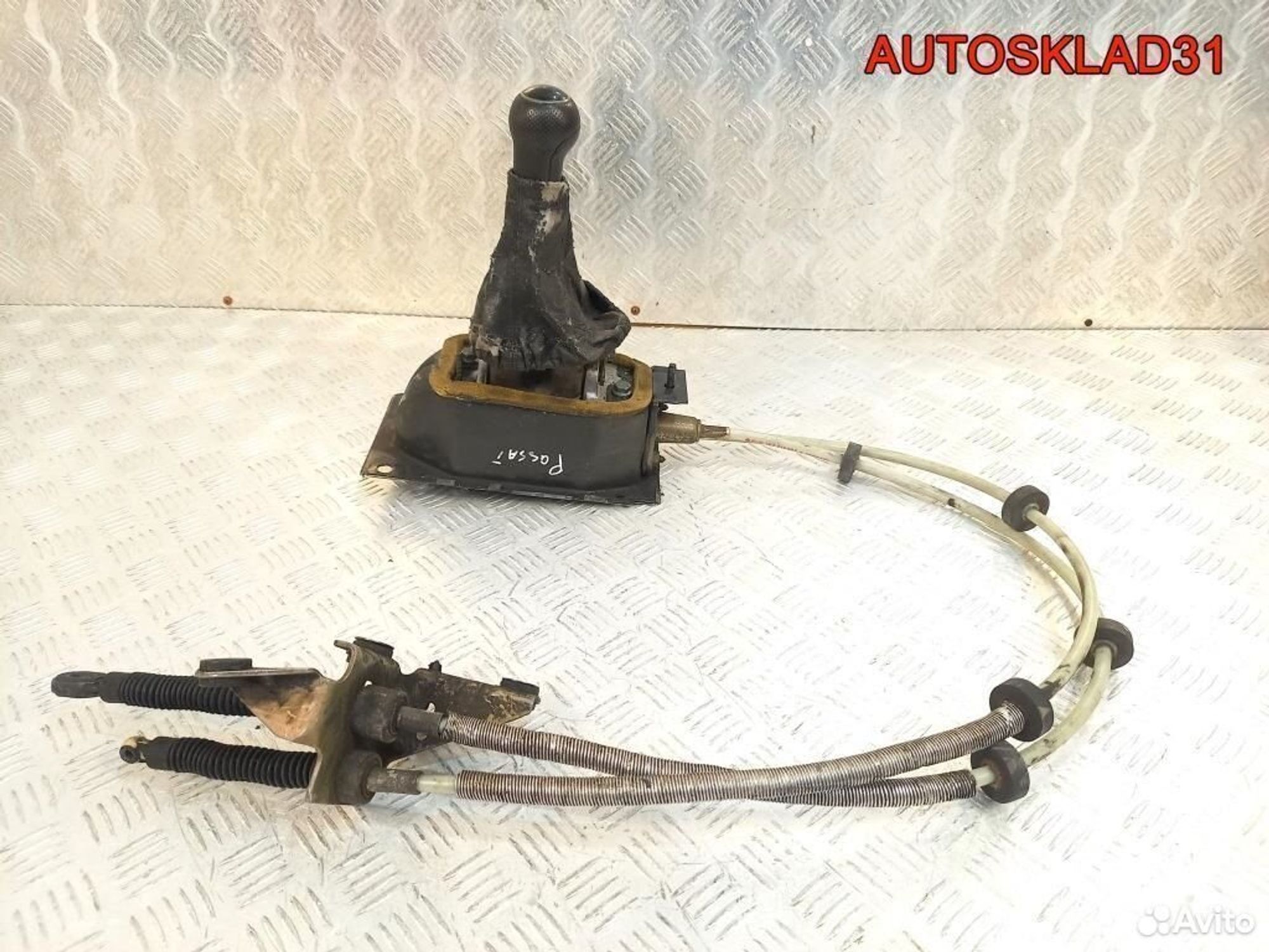 Кулиса МКПП с тросами VW Passat B3 357711061, 14400 рублей, Дубовое