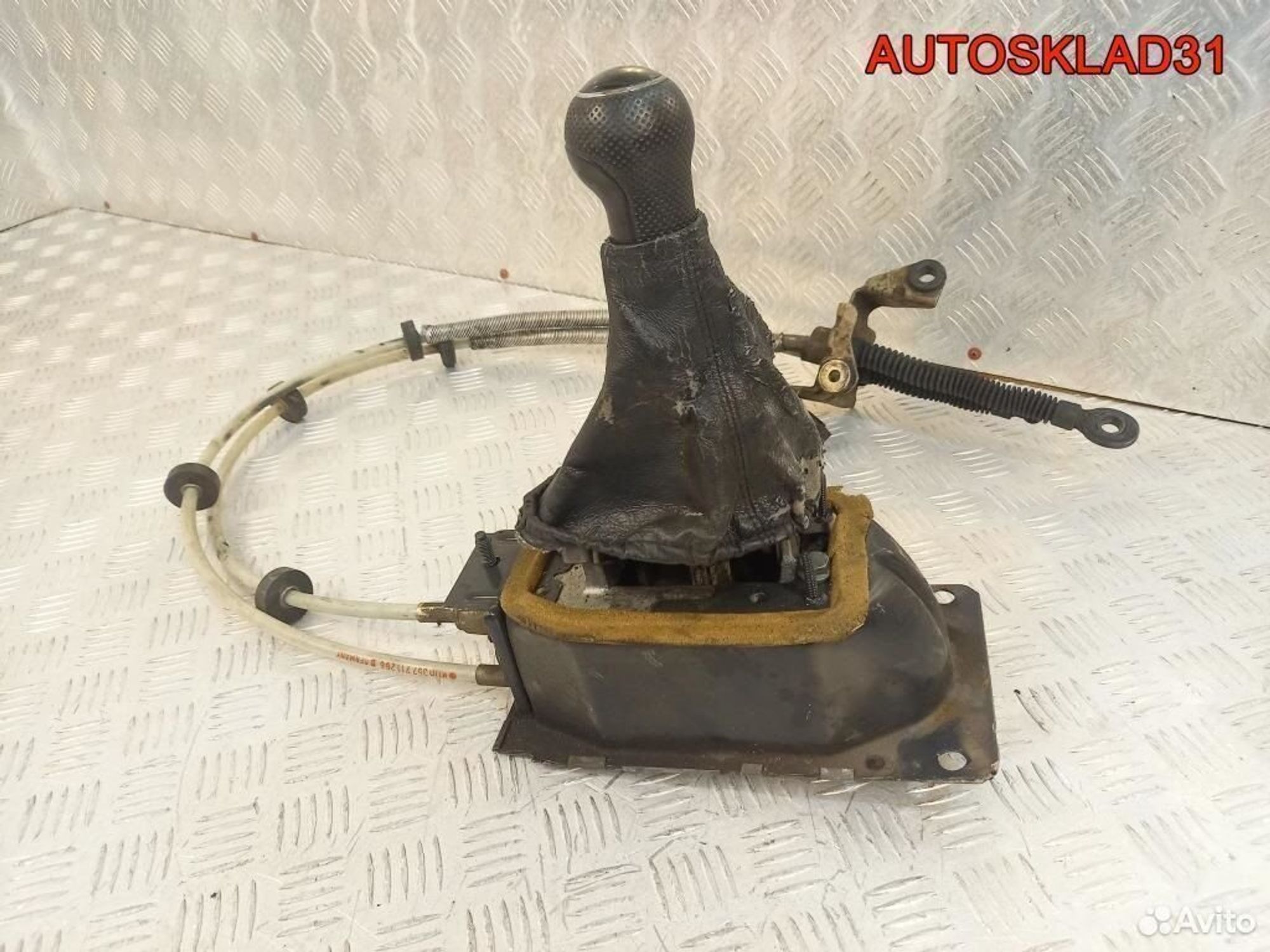 Кулиса МКПП с тросами VW Passat B3 357711061, 14400 рублей, Дубовое