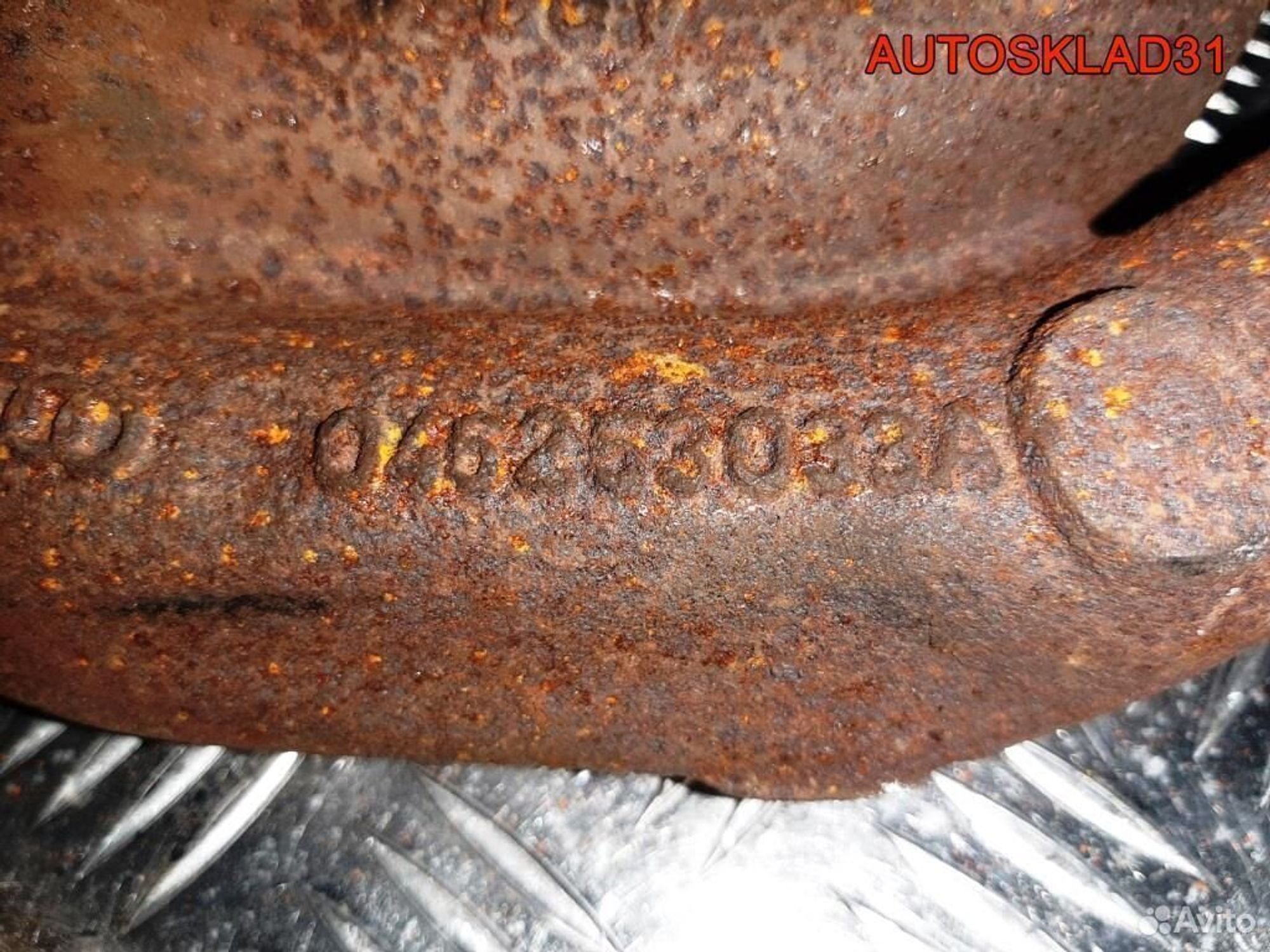 Коллектор выпускной Audi 100 C4 2.5 AAT 046253033A, 900 рублей, Дубовое