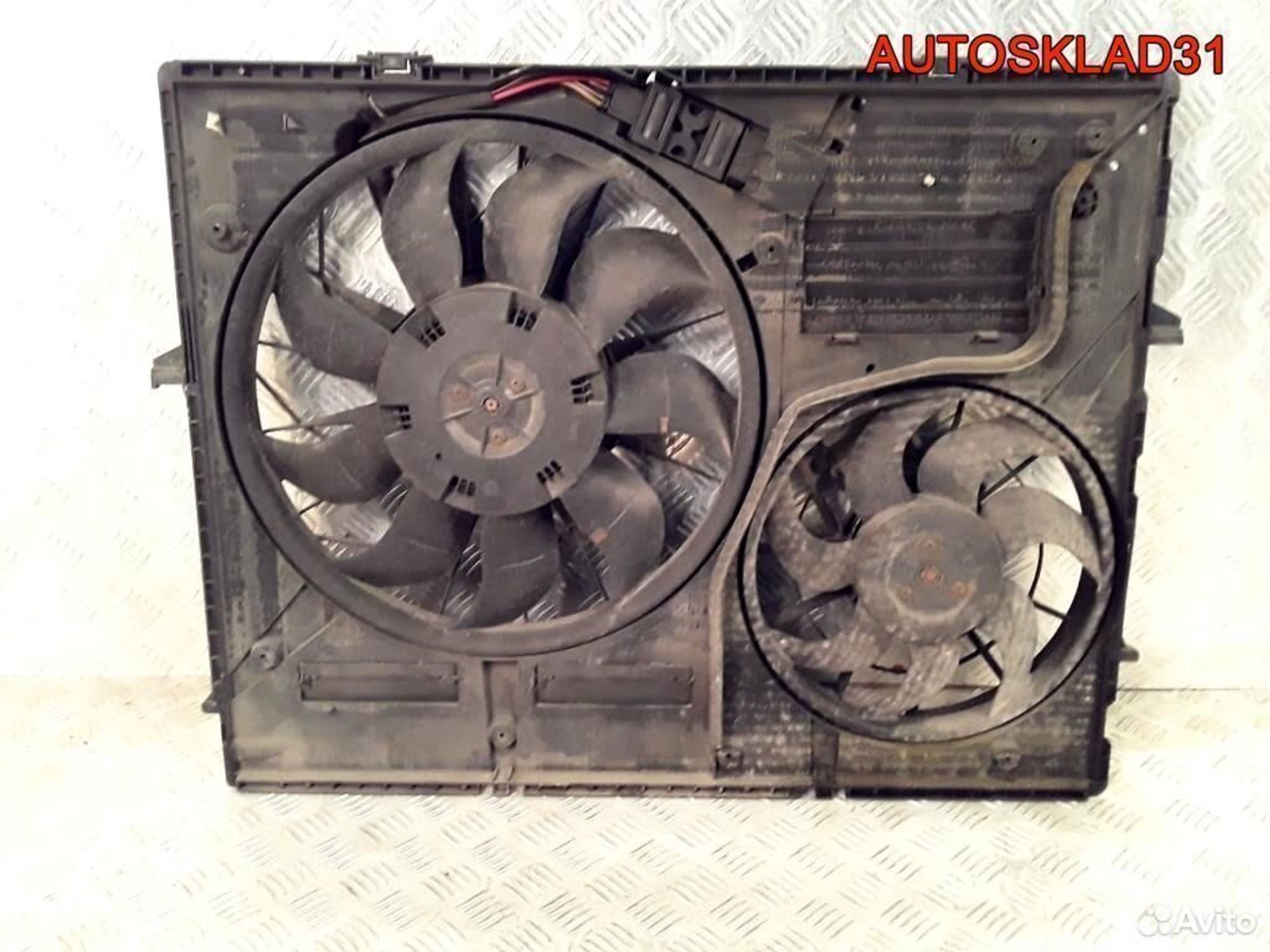 Вентилятор охлаждения в сборе Touareg 7L0959455C, 17300 рублей, Дубовое
