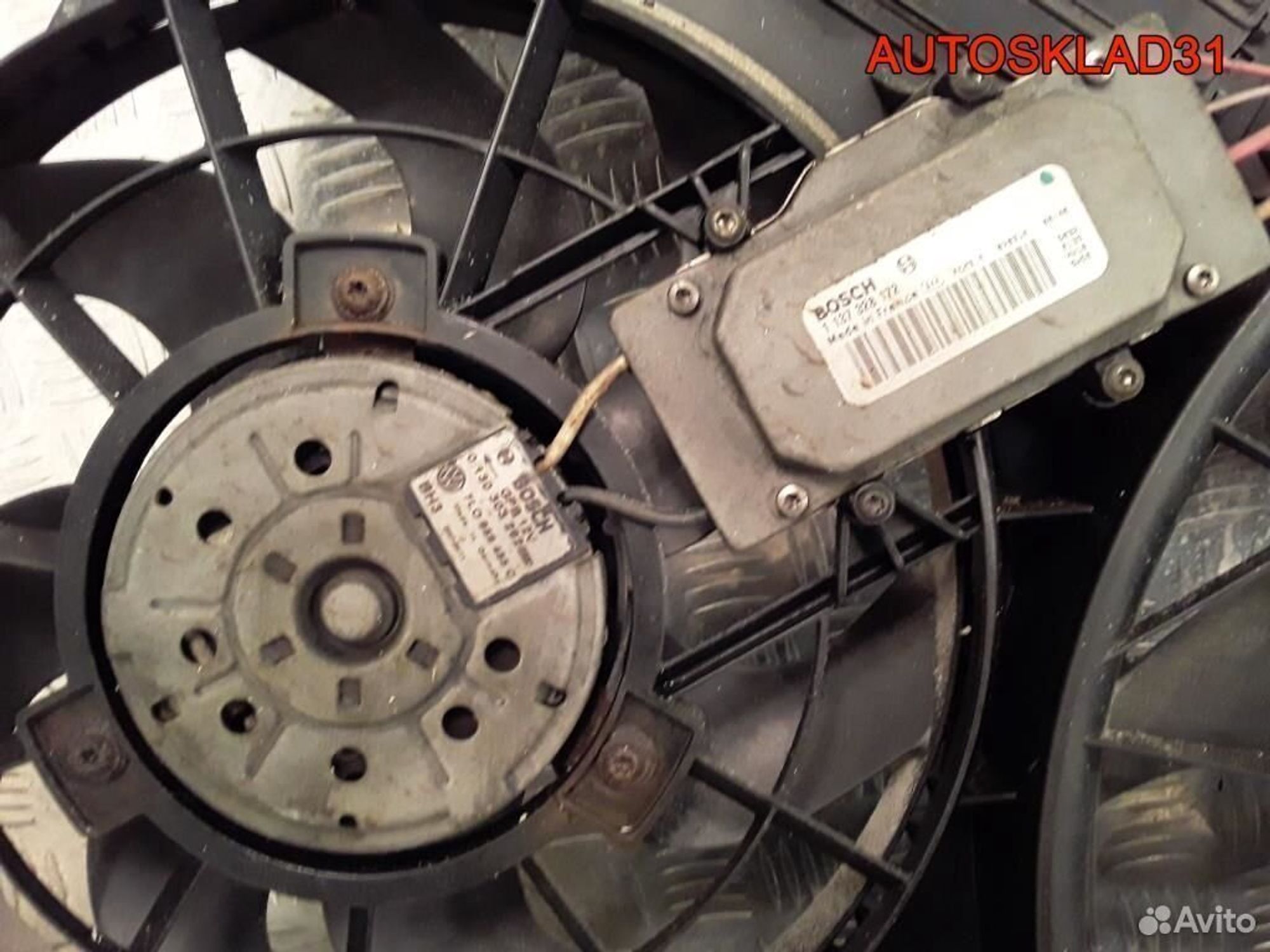 Вентилятор охлаждения в сборе Touareg 7L0959455C, 17300 рублей, Дубовое