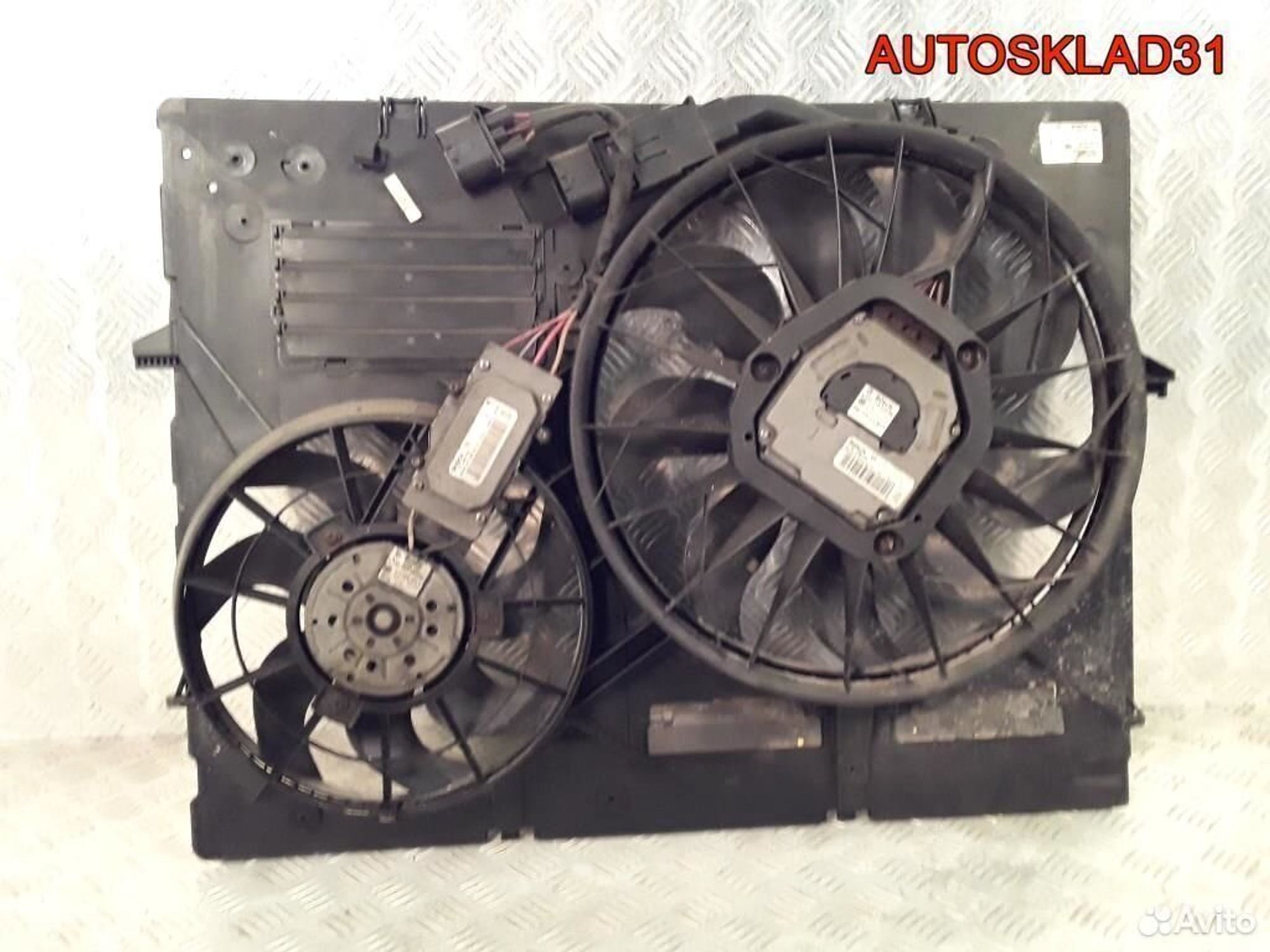 Вентилятор охлаждения в сборе Touareg 7L0959455C, 17300 рублей, Дубовое