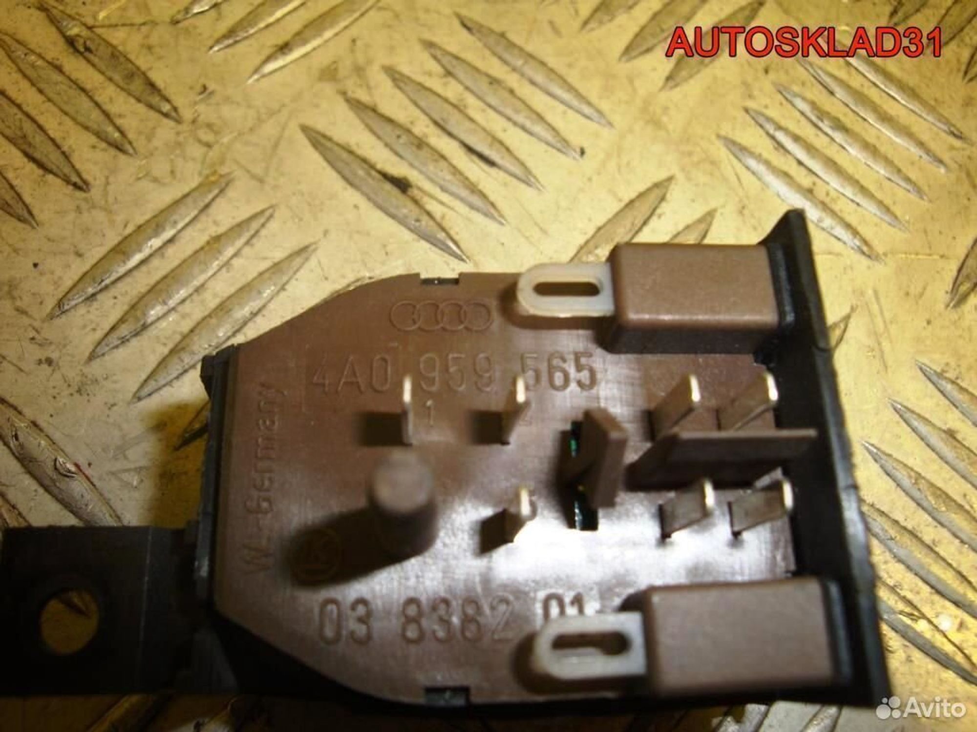 Переключатель регулировки зеркала Audi A6 C4, 600 рублей, Дубовое