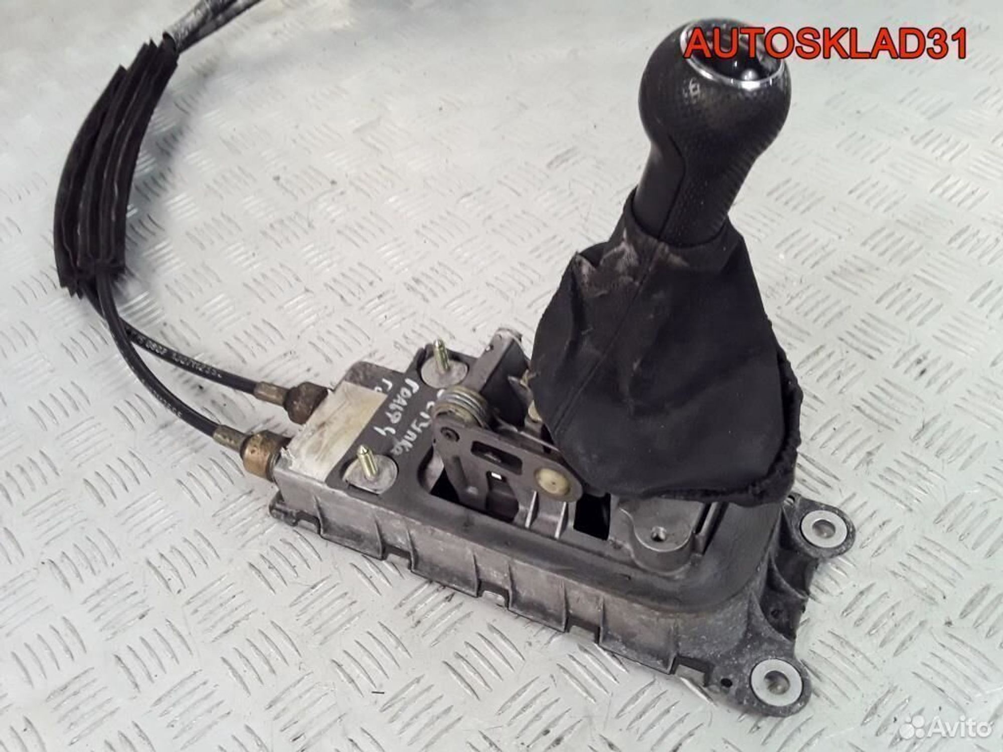 Кулиса МКПП с тросами Volkswagen Golf 4 1J0711061G, 3000 рублей, Дубовое