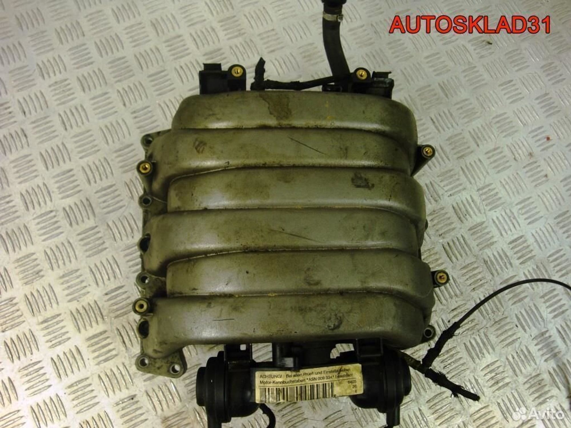 Коллектор впускной Audi A6 C5 3,0 ASN BBJ в сборе 06C133151K, 15000 рублей, Дубовое