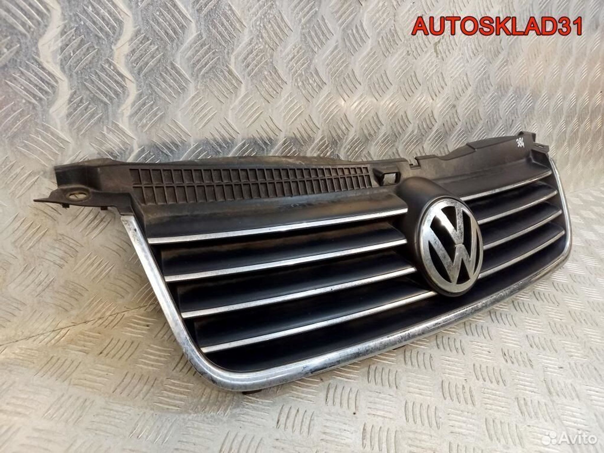 Решетка радиатора Volkswagen Passat 5+ 3B0853651L, 5700 рублей, Дубовое