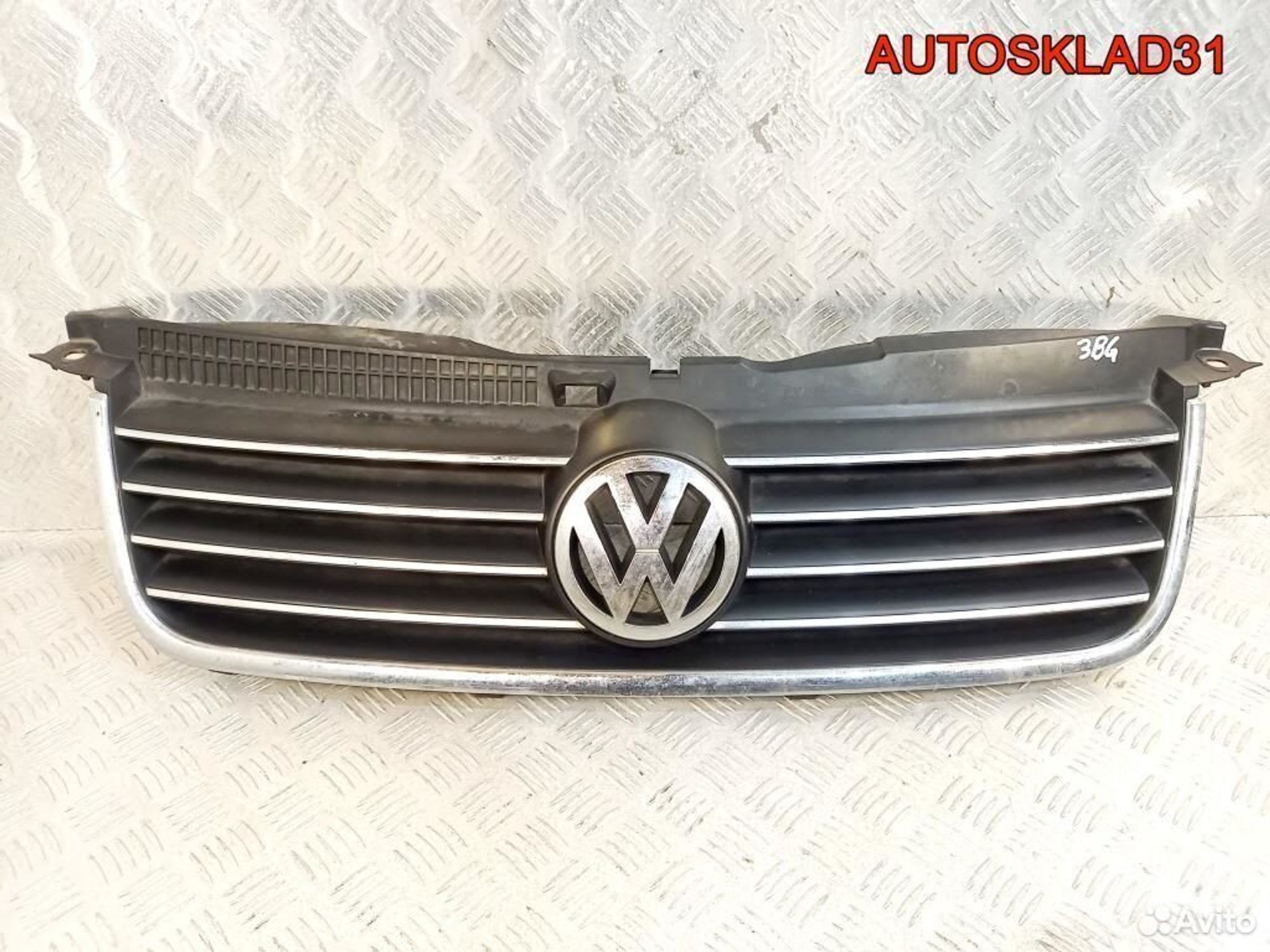 Решетка радиатора Volkswagen Passat 5+ 3B0853651L, 5700 рублей, Дубовое