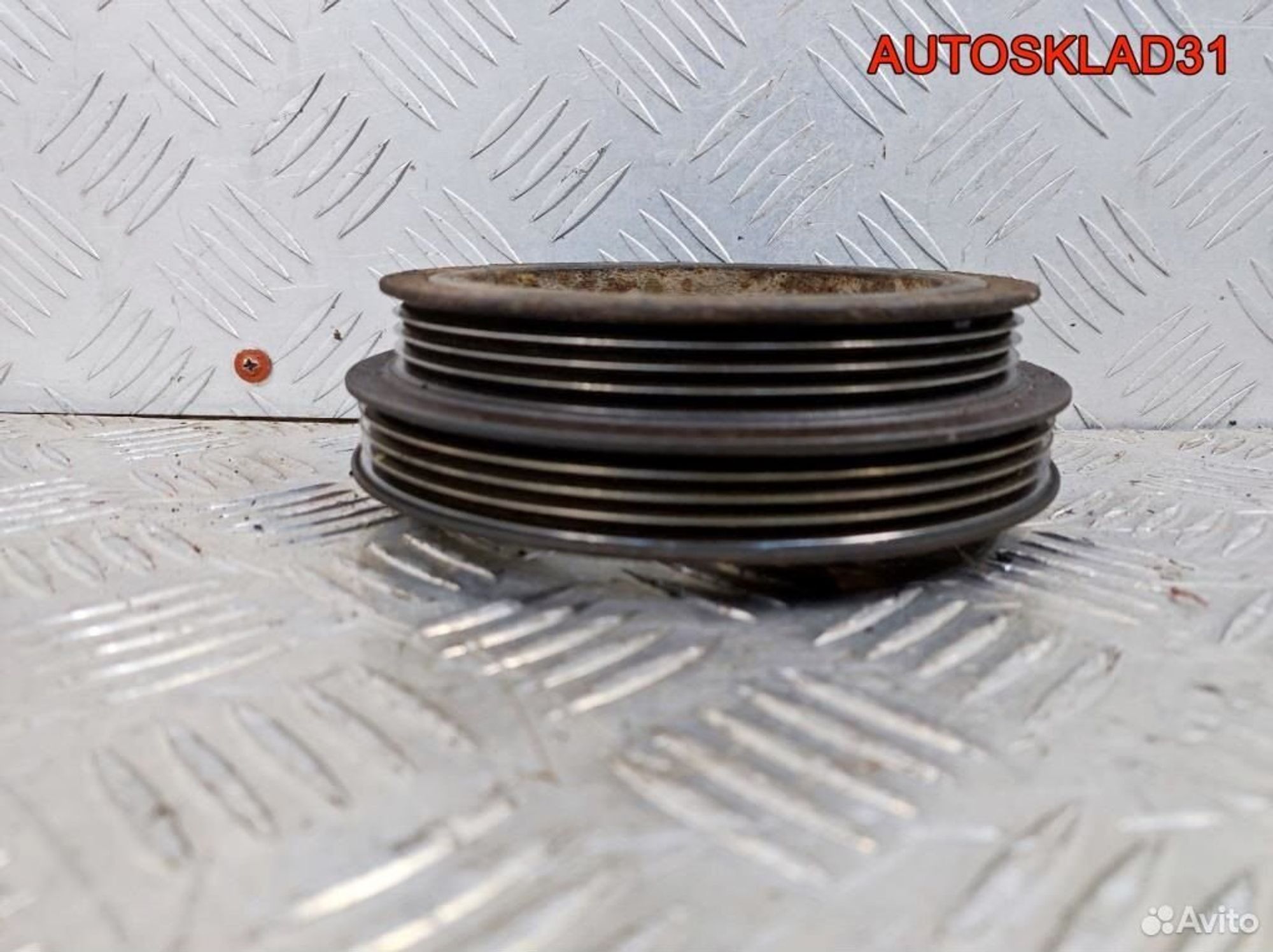 Шкив коленвала Hyundai Getz 1.3 G4EA Бензин, 1700 рублей, Дубовое