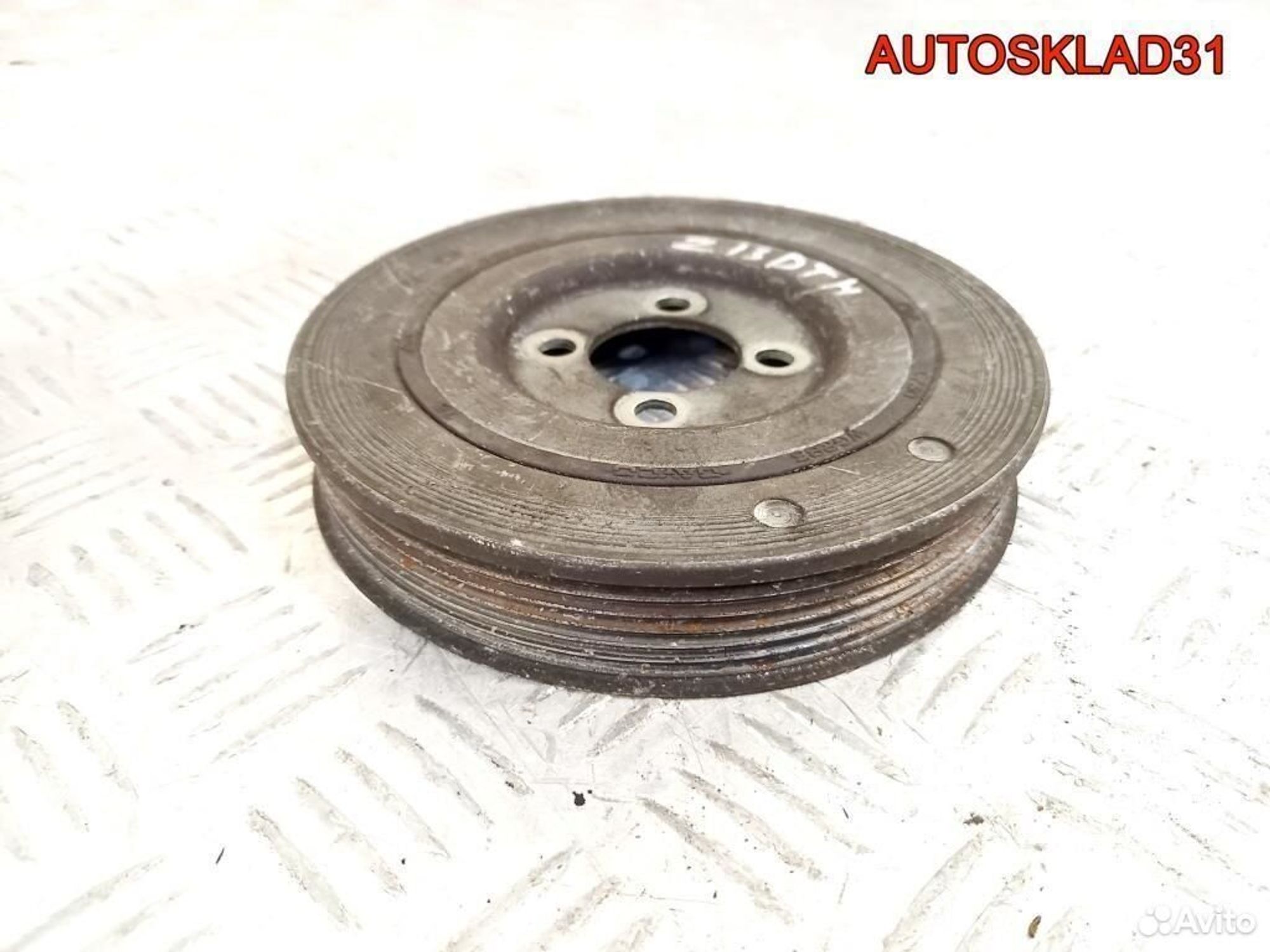 Шкив коленвала Opel Astra H 1.3 Z13DTH 55200498, 1500 рублей, Дубовое