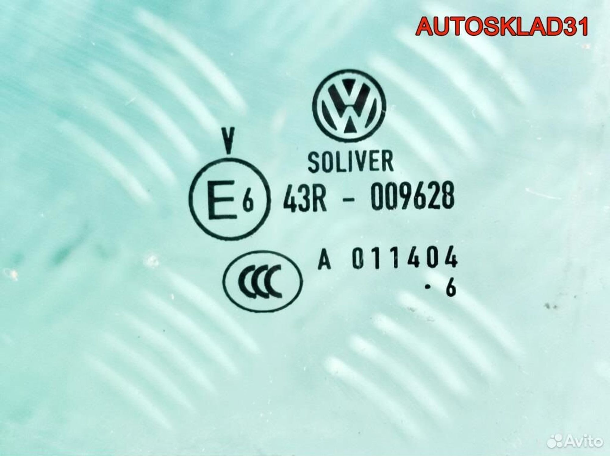 Стекло двери задней левой VW Passat B6 Седан, 1100 рублей, Дубовое