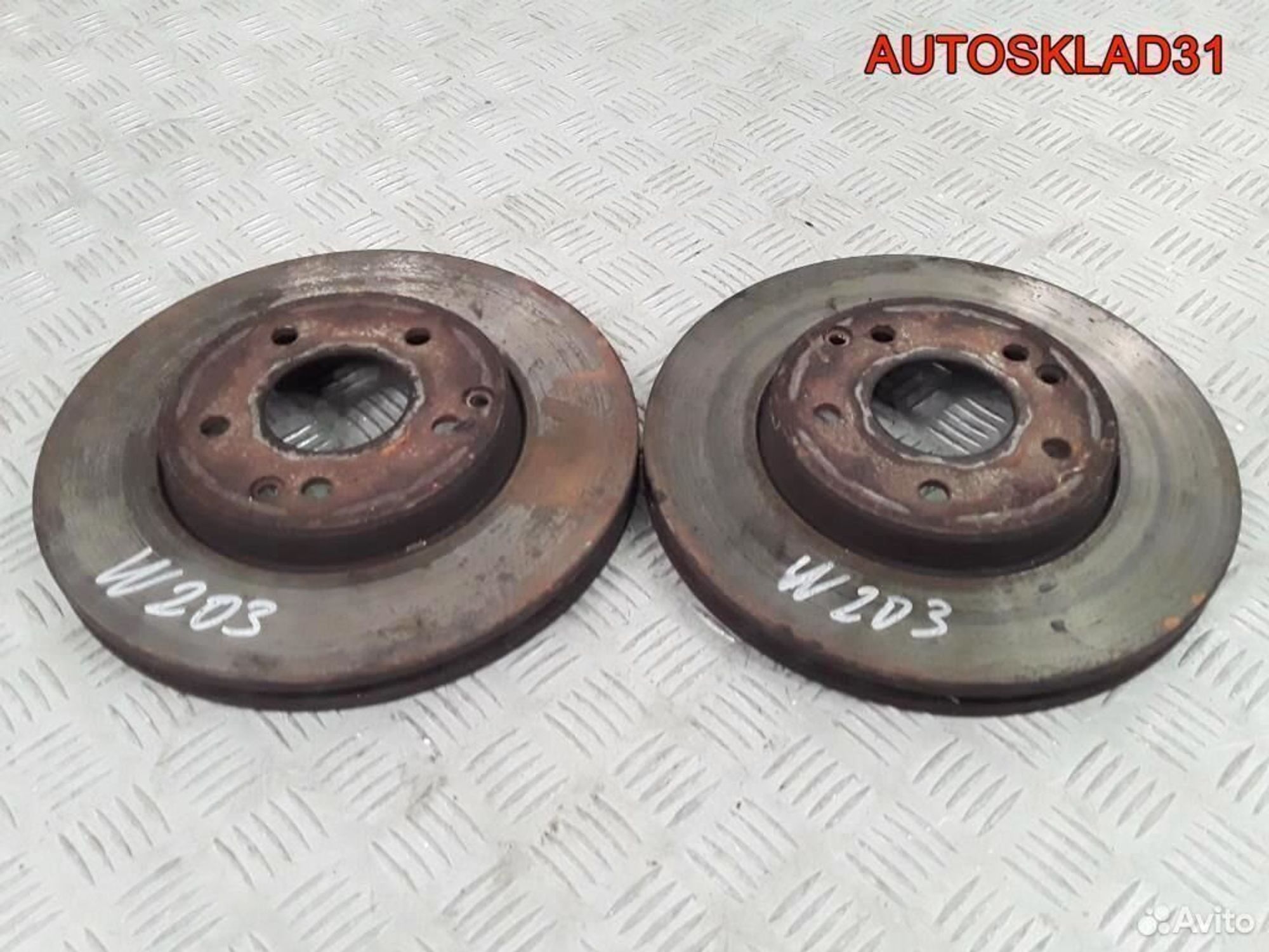 Диск тормозной передний Mercedes W203 A2104210712, 1100 рублей, Дубовое