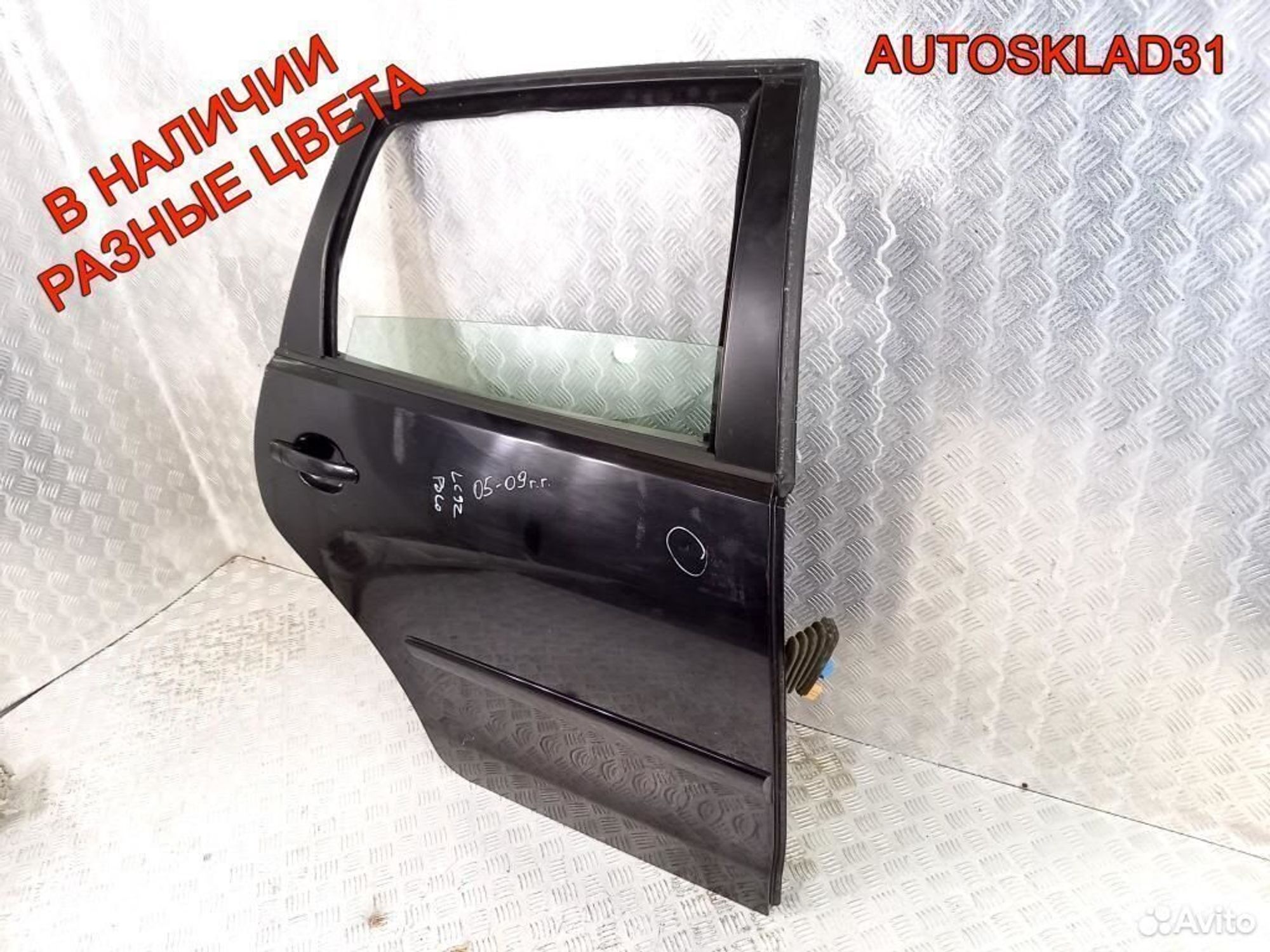 Дверь задняя правая Volkswagen Polo 9N 6Q6833056H, 8100 рублей, Дубовое