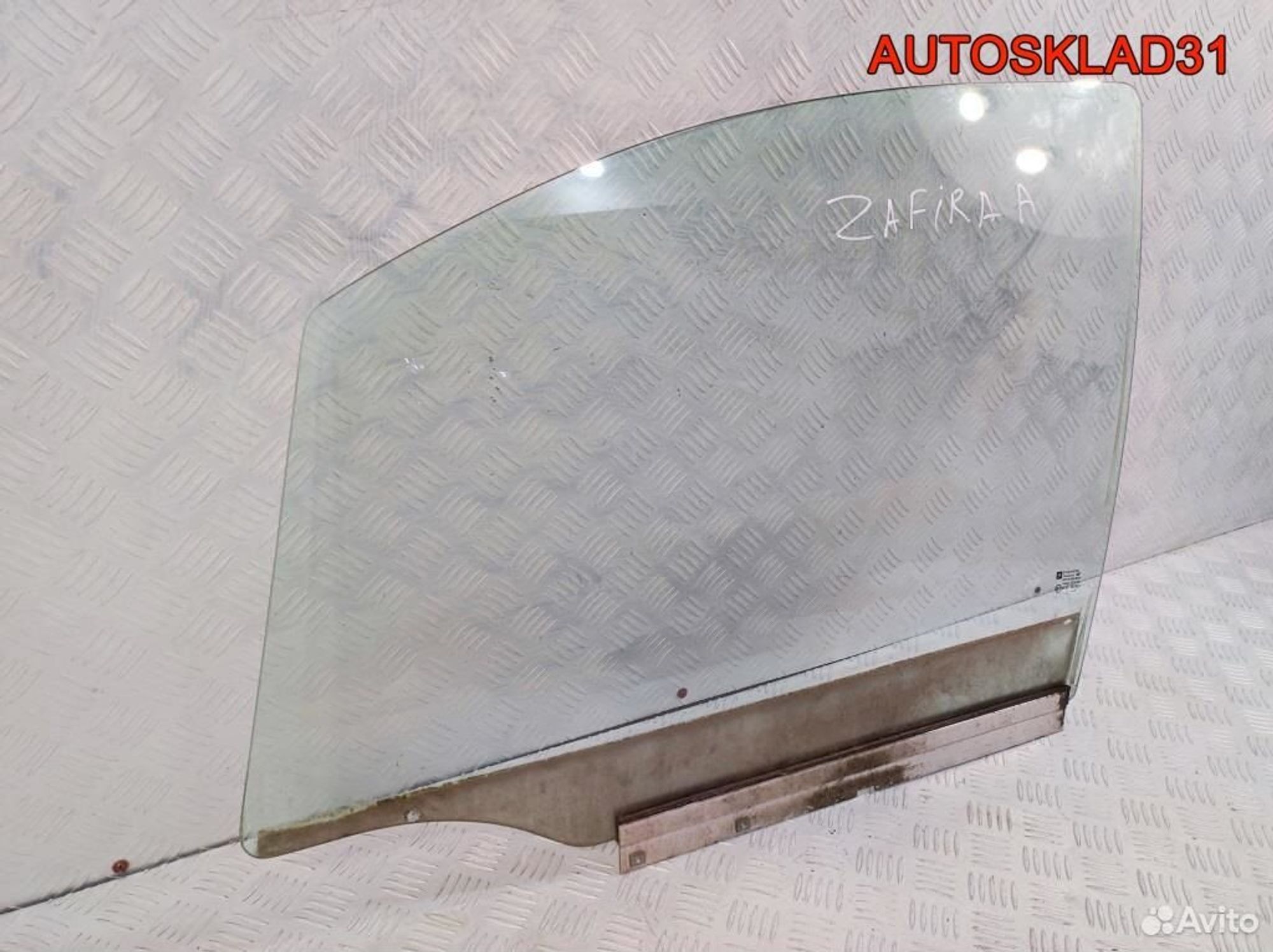 Стекло двери передней левой Opel Zafira A 90579659, 1700 рублей, Дубовое