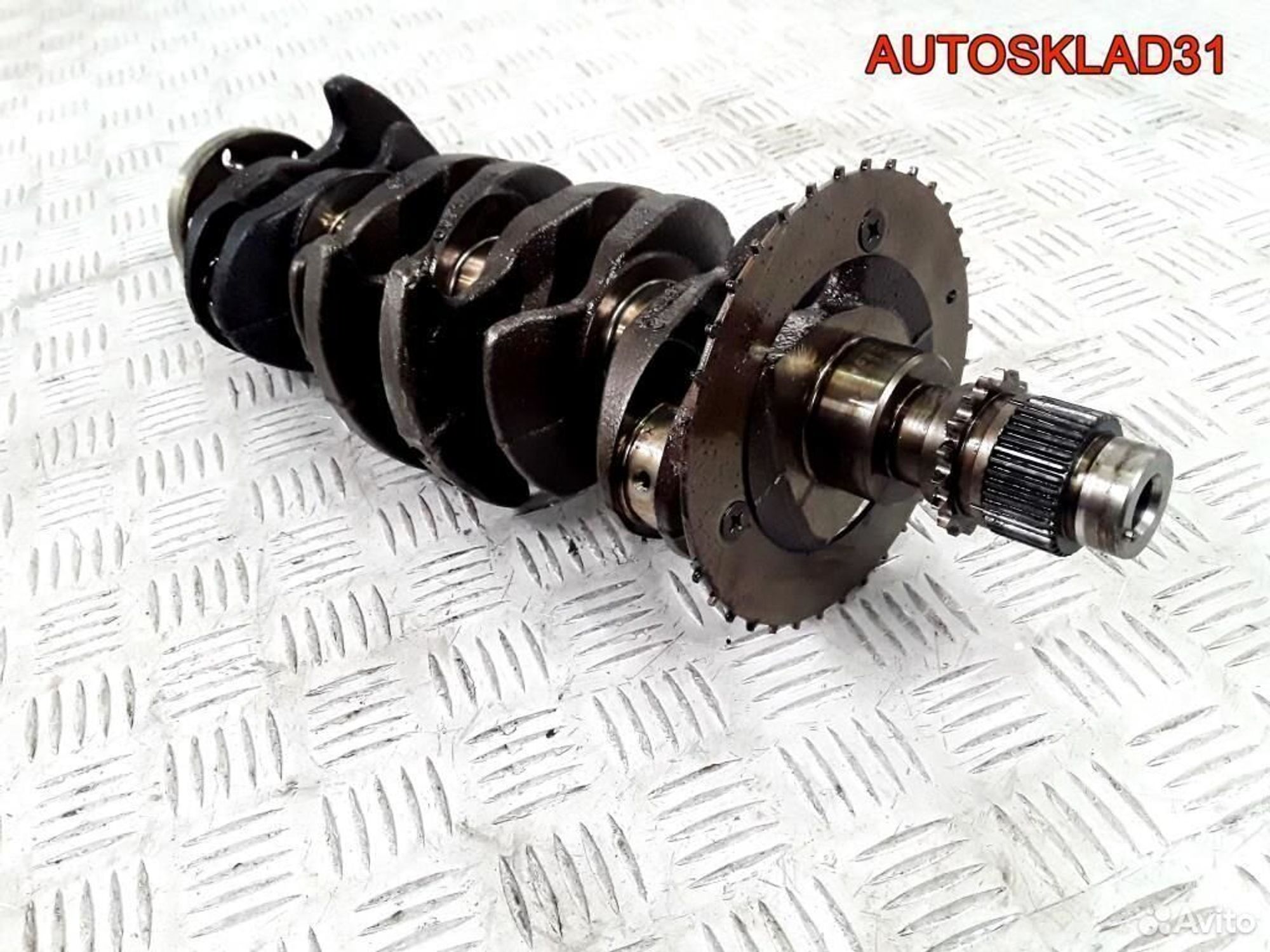 Коленвал Mitsubishi Colt 1,3 4A90 MN176280 Бензин, 9000 рублей, Дубовое