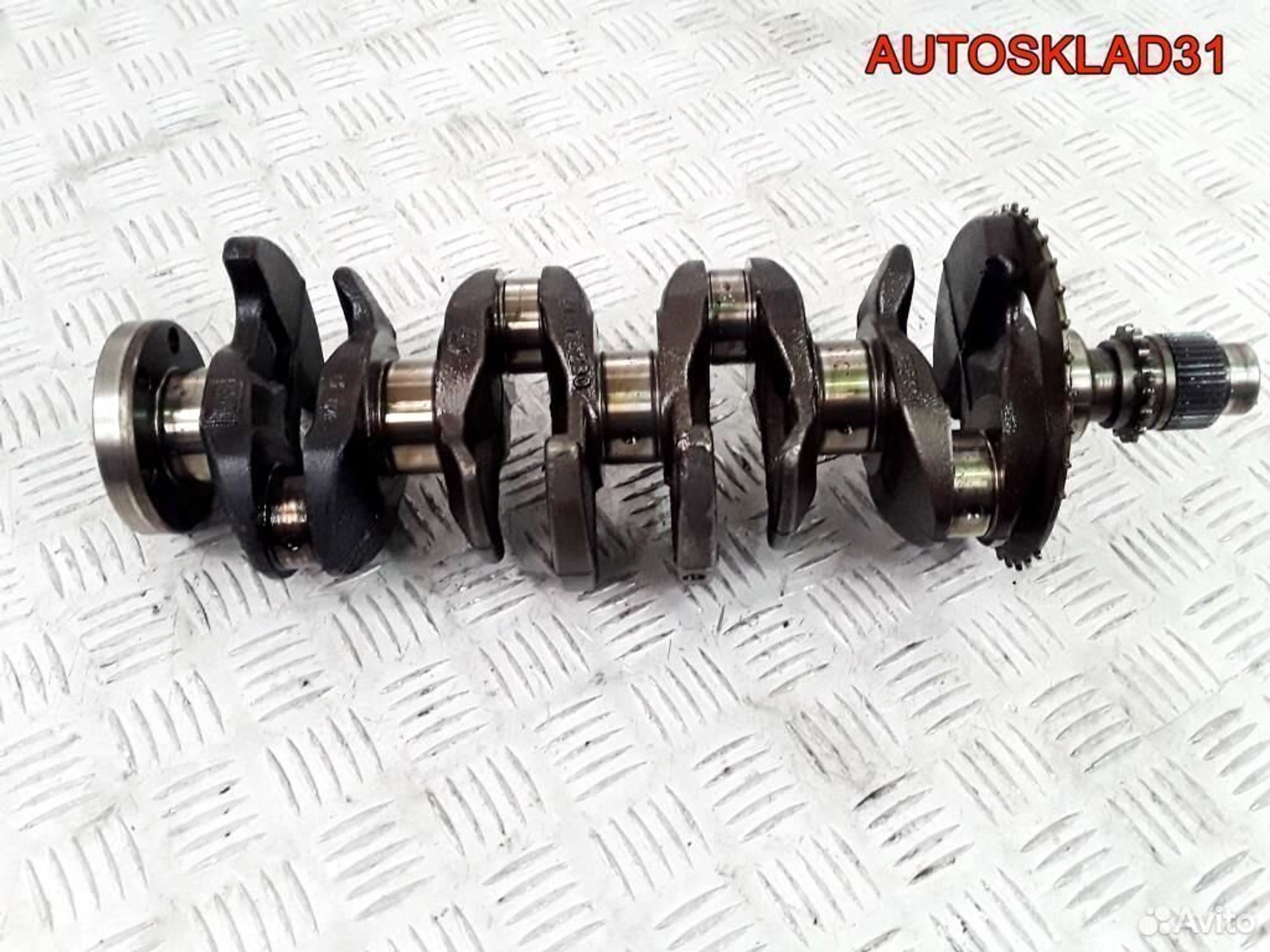 Коленвал Mitsubishi Colt 1,3 4A90 MN176280 Бензин, 9000 рублей, Дубовое