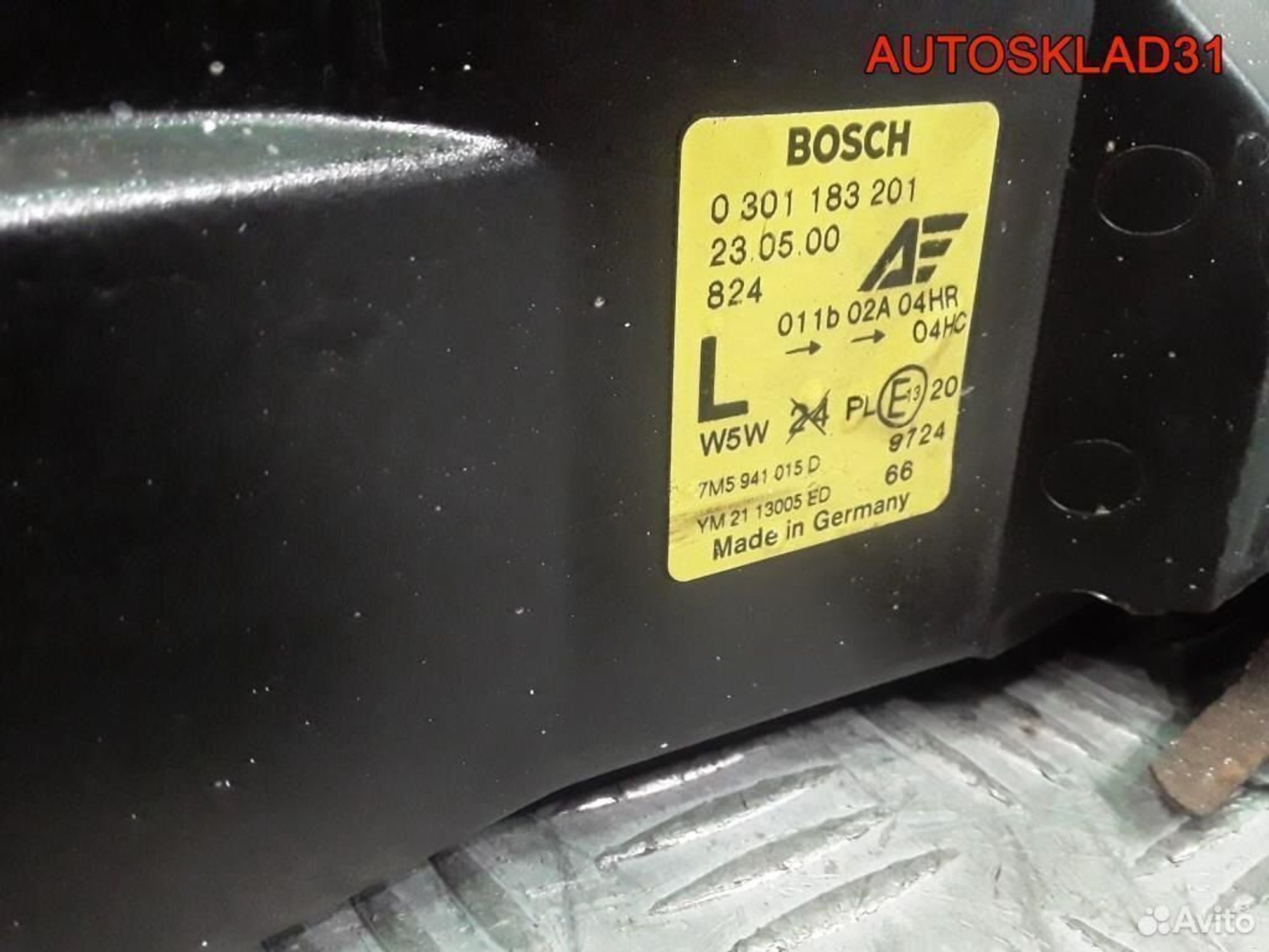 Фара левая Ford Galaxy 0301183201, 4500 рублей, Дубовое