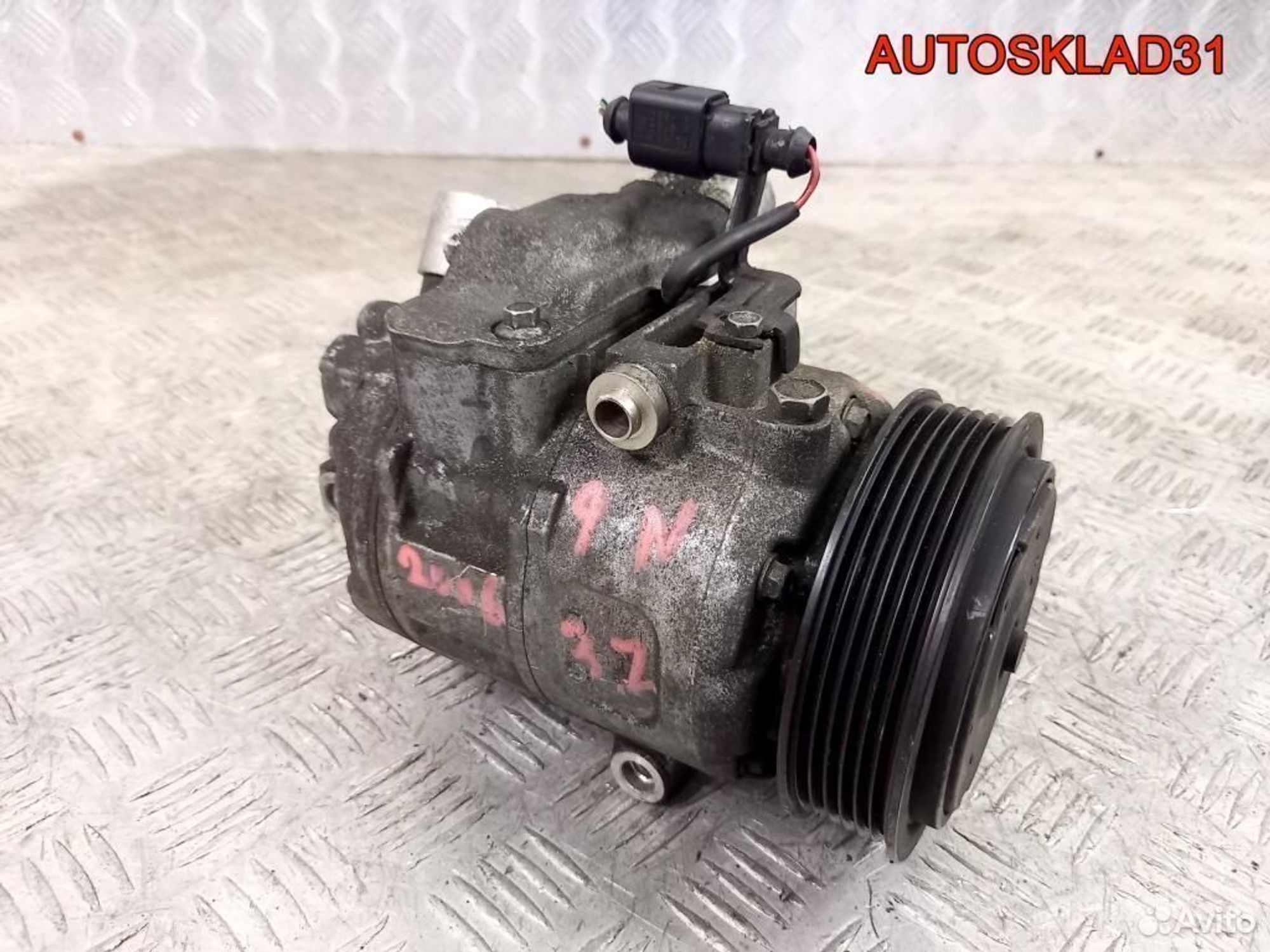 Компрессор кондиционера VW Polo 6Q0820808G, 4100 рублей, Дубовое
