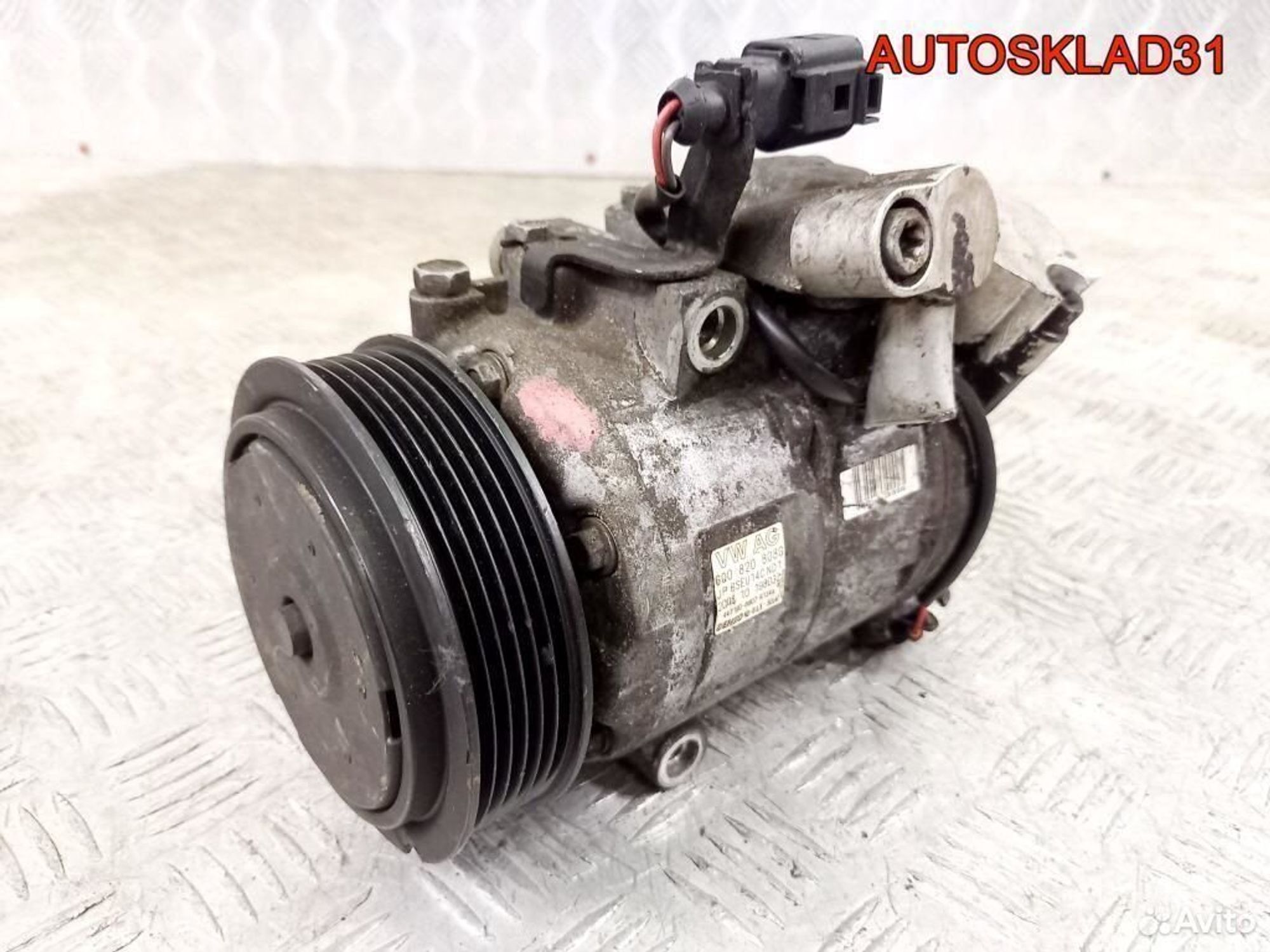 Компрессор кондиционера VW Polo 6Q0820808G, 4100 рублей, Дубовое