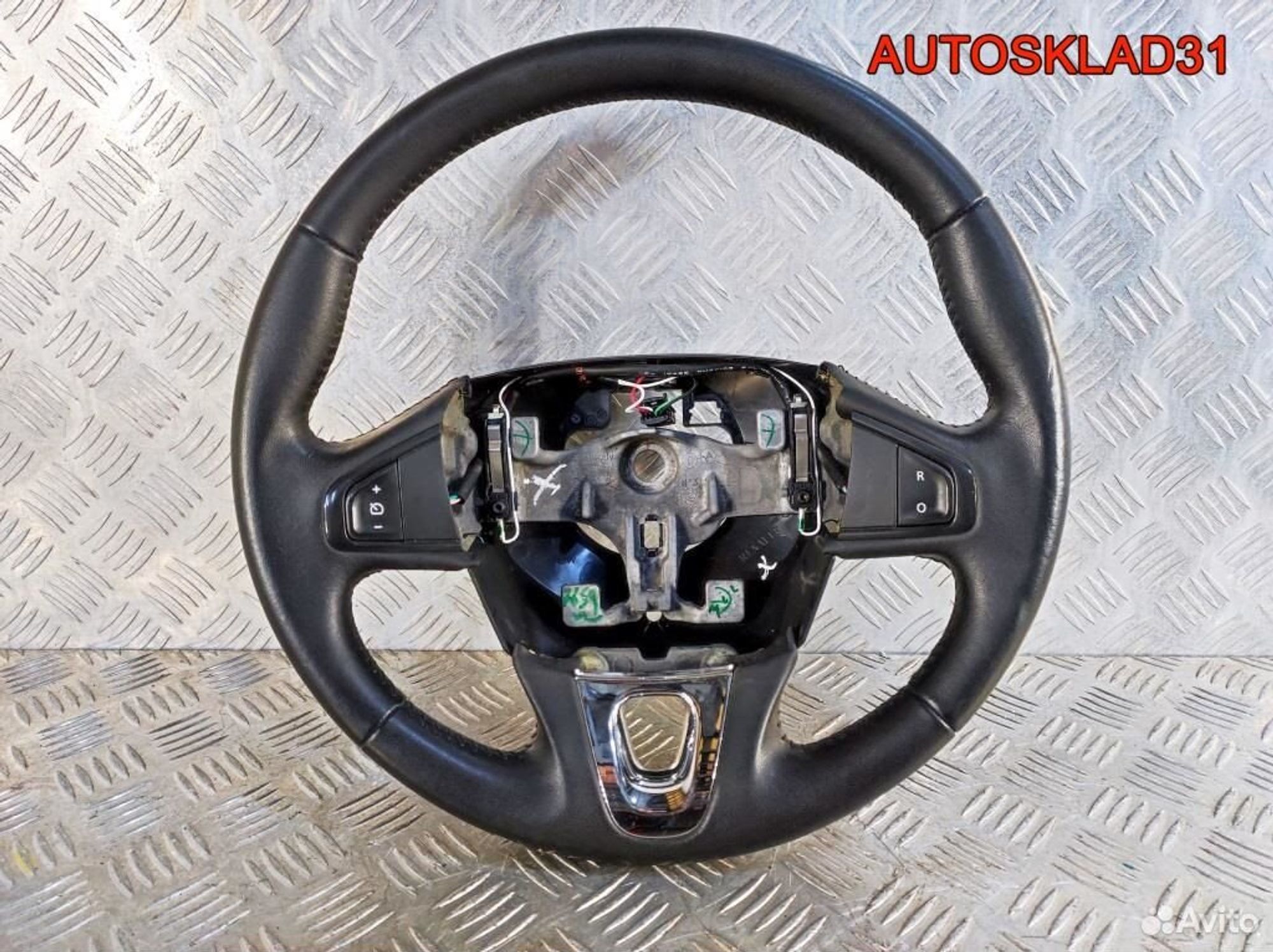 Рулевое колесо кожа с AIR BAG Renault Megane 3, 12200 рублей, Дубовое