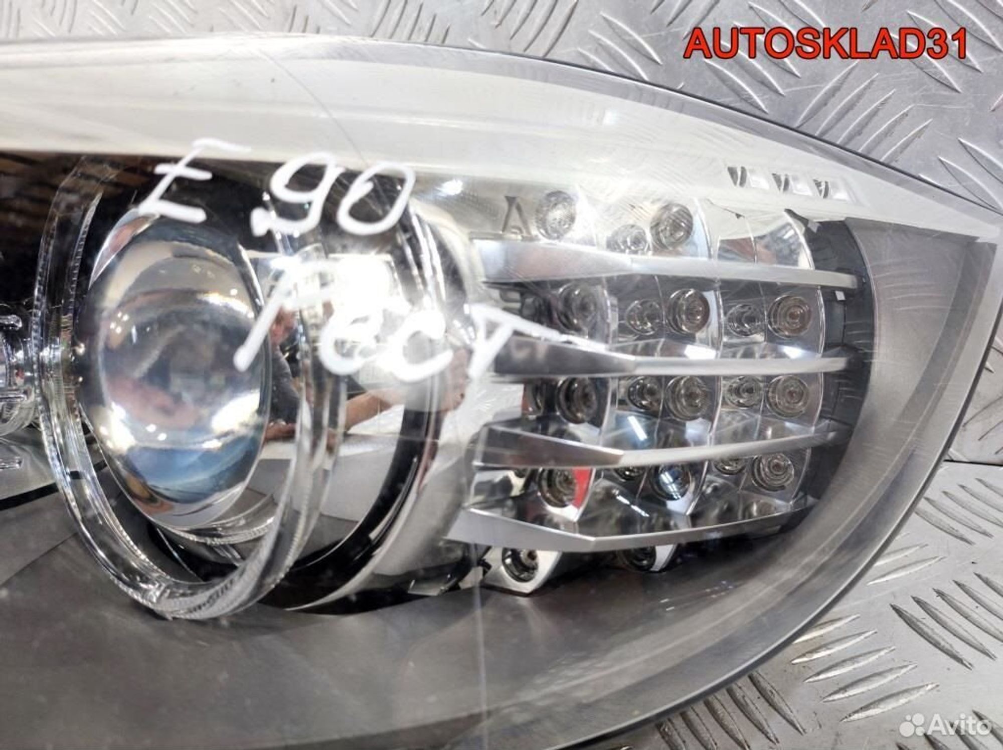 Фара левая ксенон BMW E90 631172402479 Рестайлинг, 22500 рублей, Дубовое