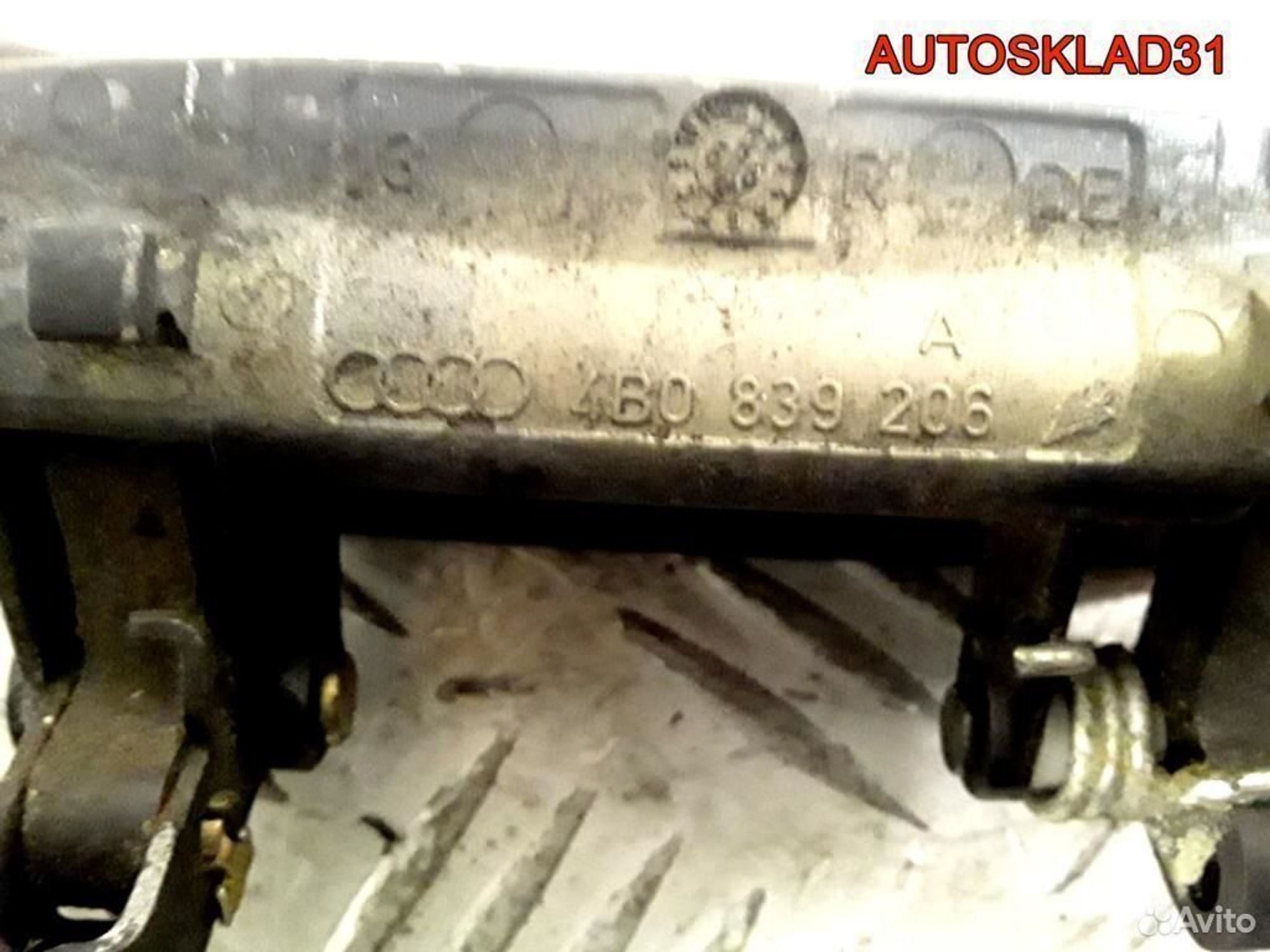 Ручка двери задней наружная правая Audi A6 C5, 1200 рублей, Дубовое