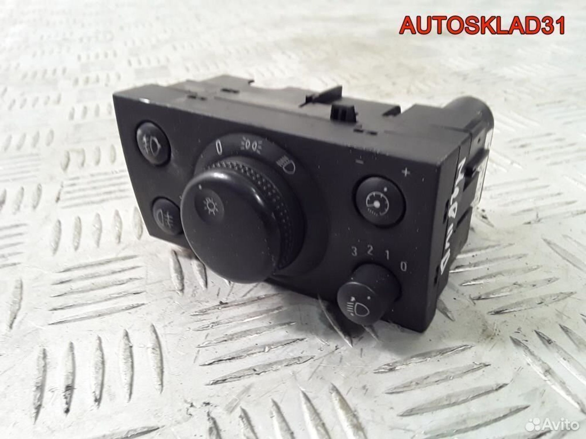 Переключатель света фар Opel Meriva А 93394755, 1300 рублей, Дубовое