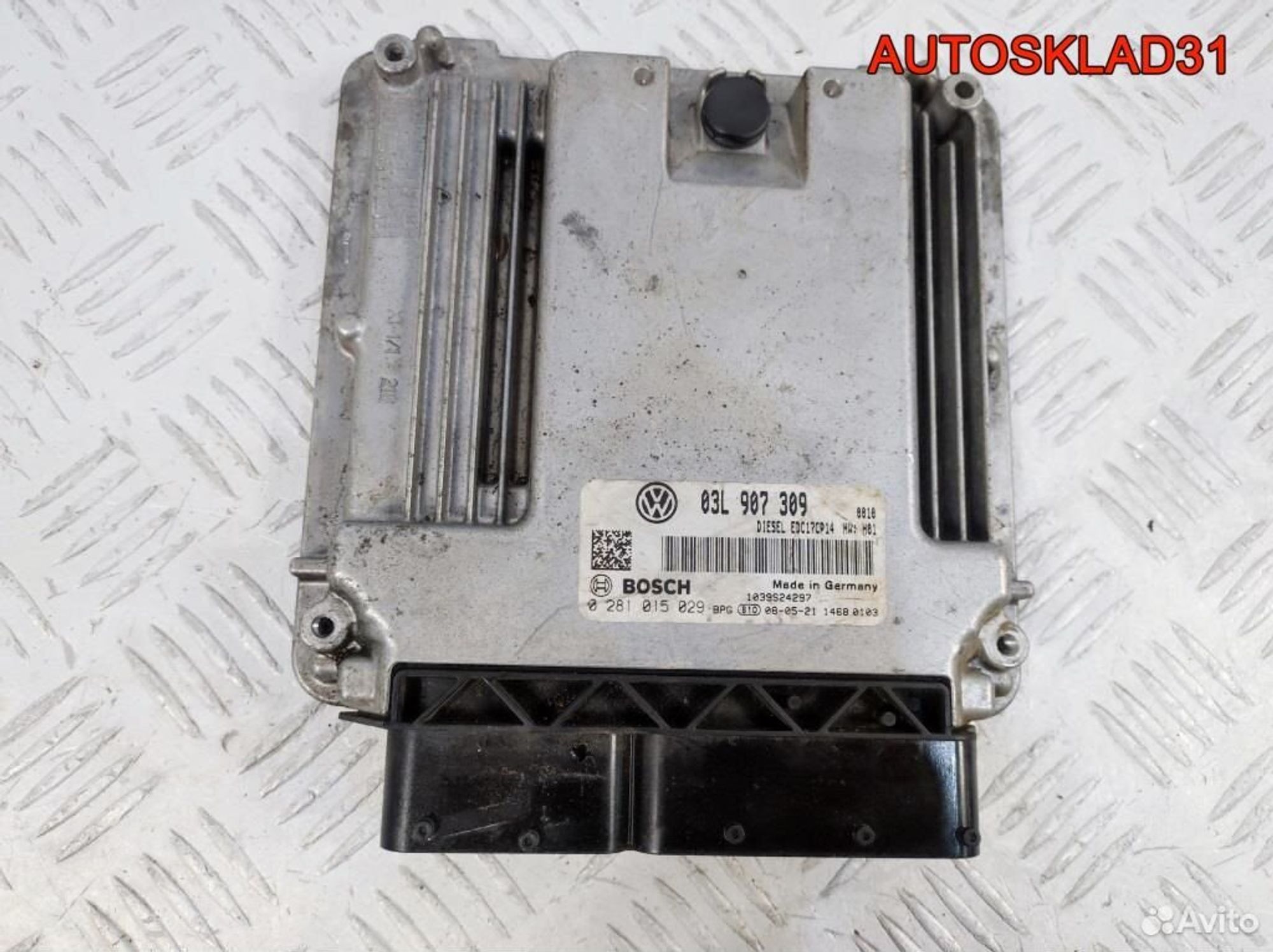 Блок эбу Volkswagen Passat B6 2,0 03L907309 Дизель, 2000 рублей, Дубовое