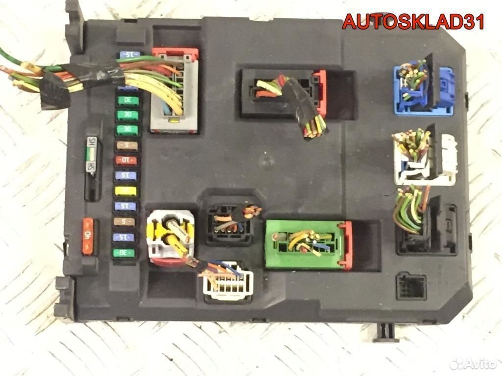 Блок предохранителей Peugeot 207 9664983480 TDI, 2600 рублей, Дубовое