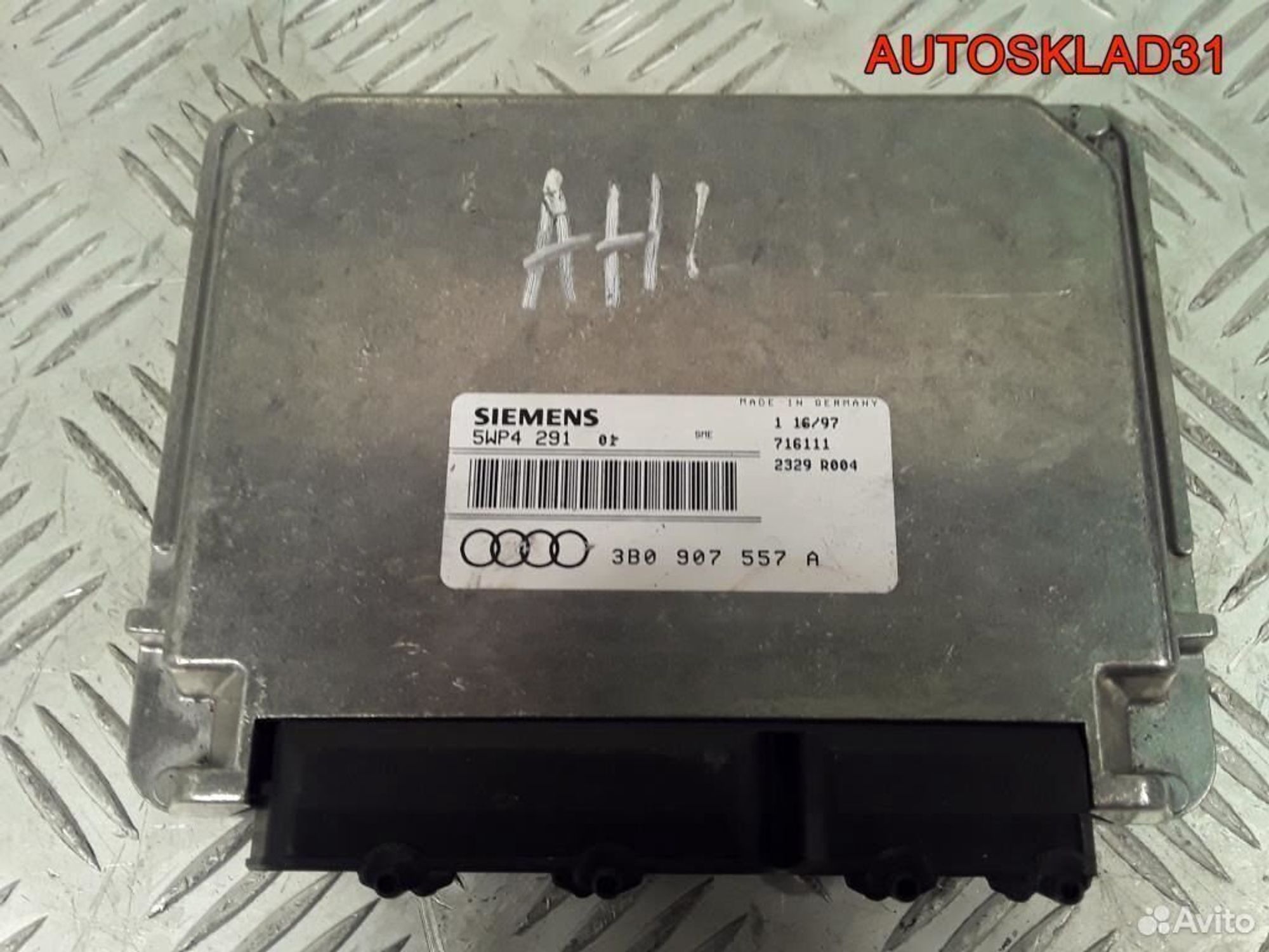 Блок Эбу Volkswagen Passat B5 1.6 AHL 3B0907557A, 2000 рублей, Дубовое