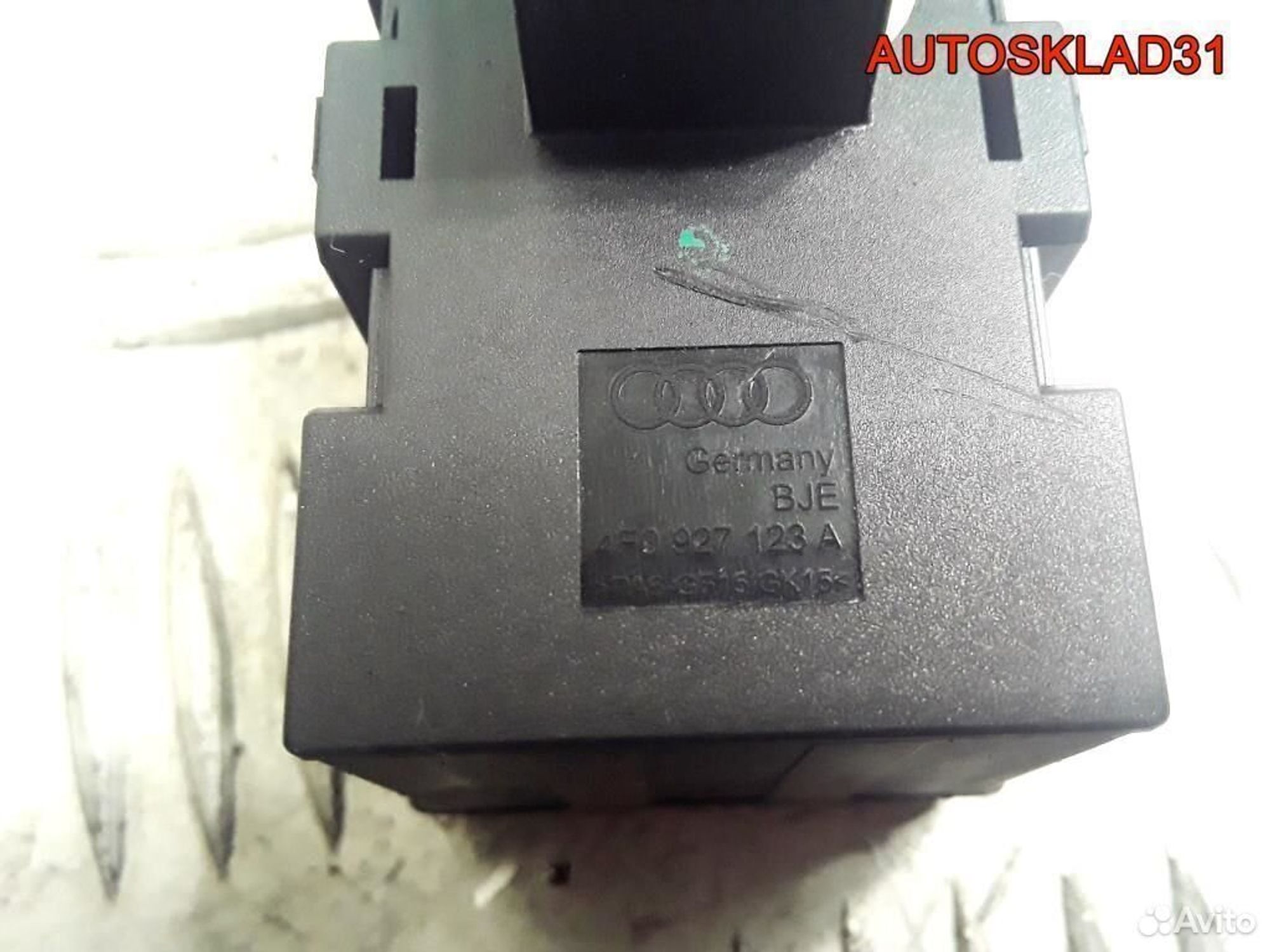 Блок кнопок Audi A6 C6 4F0927123A, 600 рублей, Дубовое
