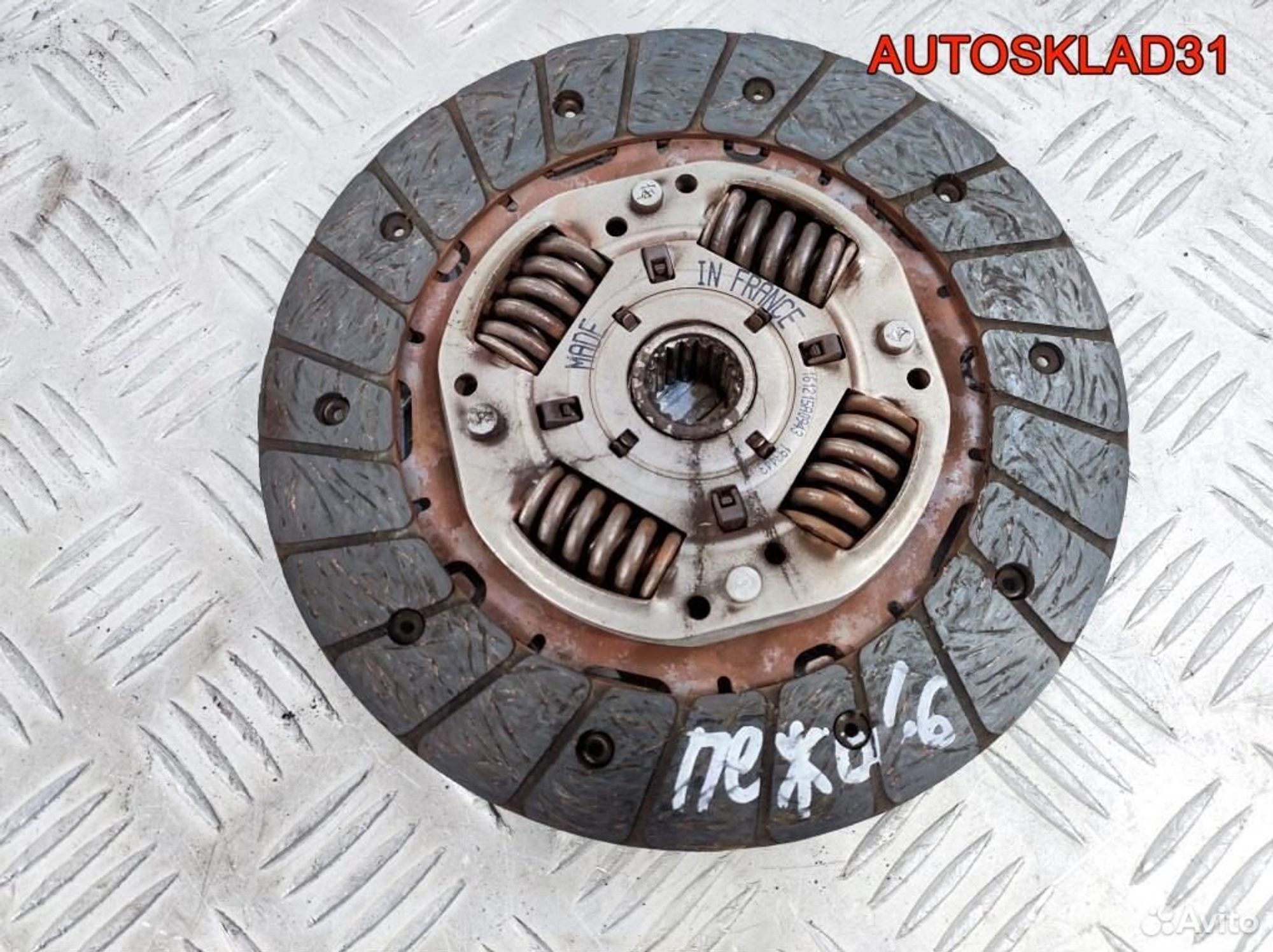 Комплект сцепления Peugeot 307 1.6 NFU 193442, 5400 рублей, Дубовое