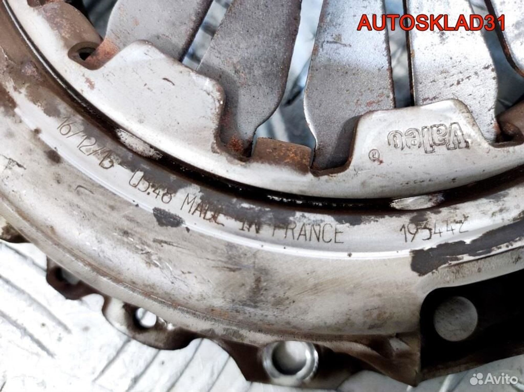 Комплект сцепления Peugeot 307 1.6 NFU 193442, 5400 рублей, Дубовое