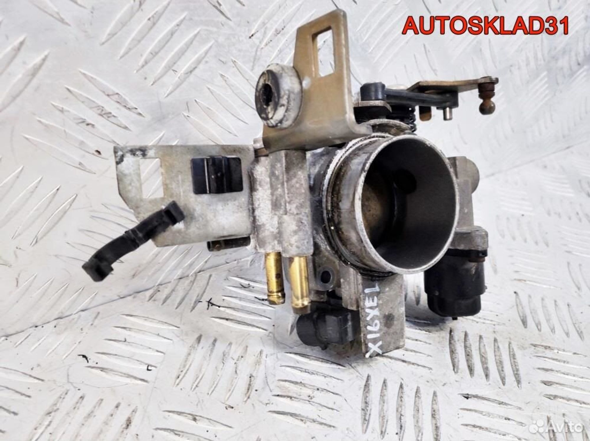 Заслонка дроссельная Opel Vectra B X16XEL 90529710, 1700 рублей, Дубовое