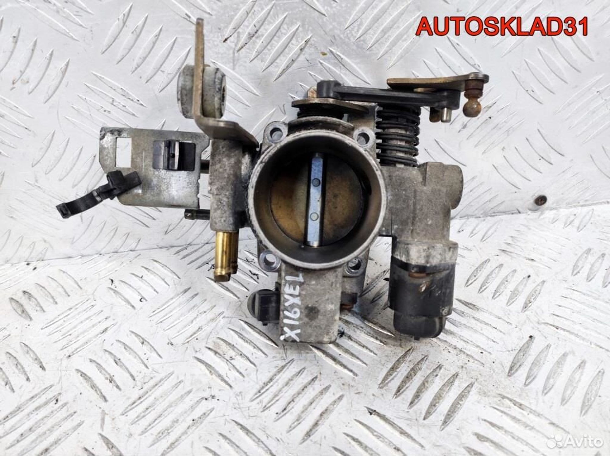 Заслонка дроссельная Opel Vectra B X16XEL 90529710, 1700 рублей, Дубовое